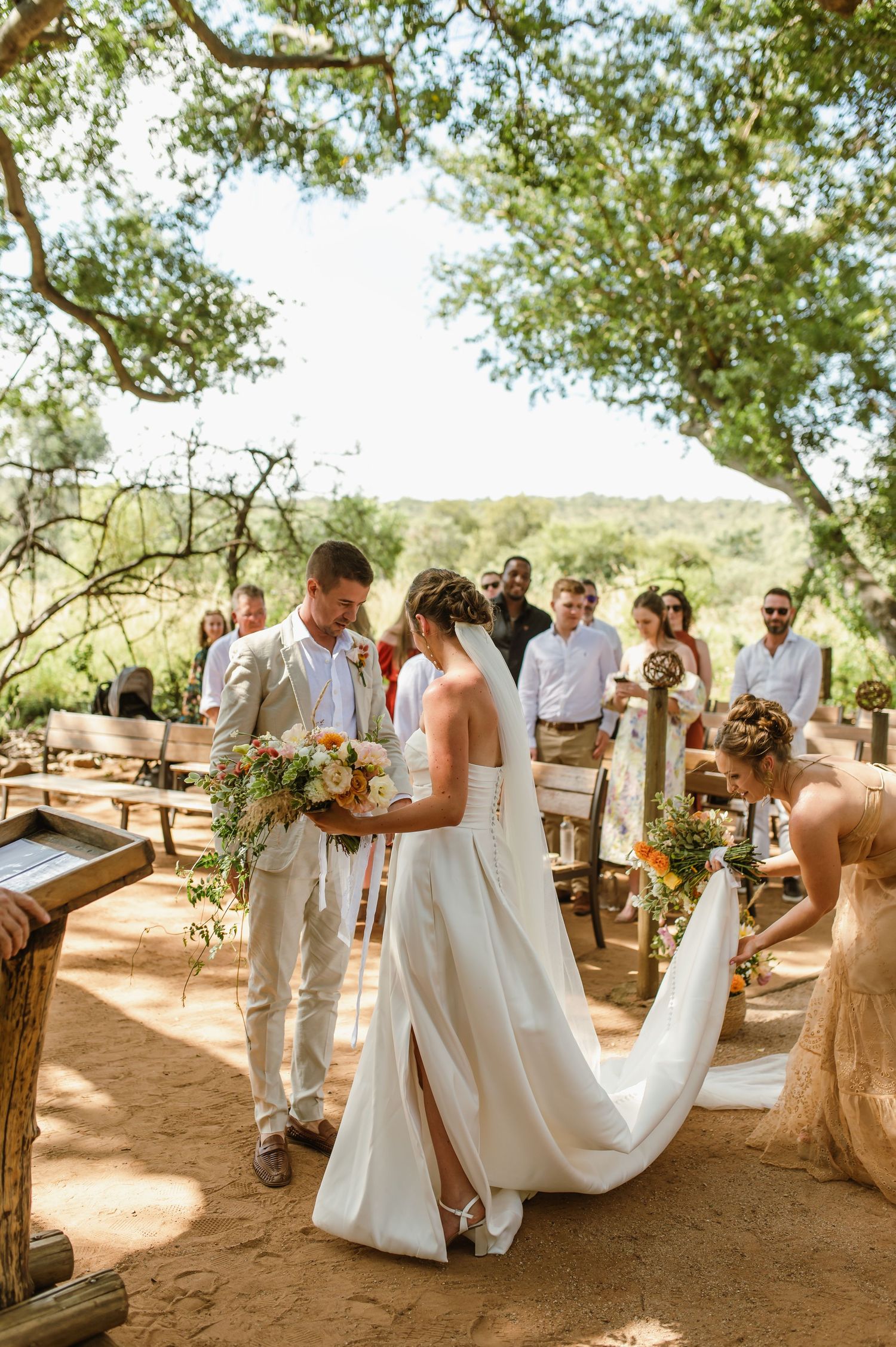GRAEME & KIRSTY'S KUTHABA BUSH LODGE WEDDING BY SAFARI WEDDING PHOTOGRAPHER WILDFLOWER PHOTOGRAPHY