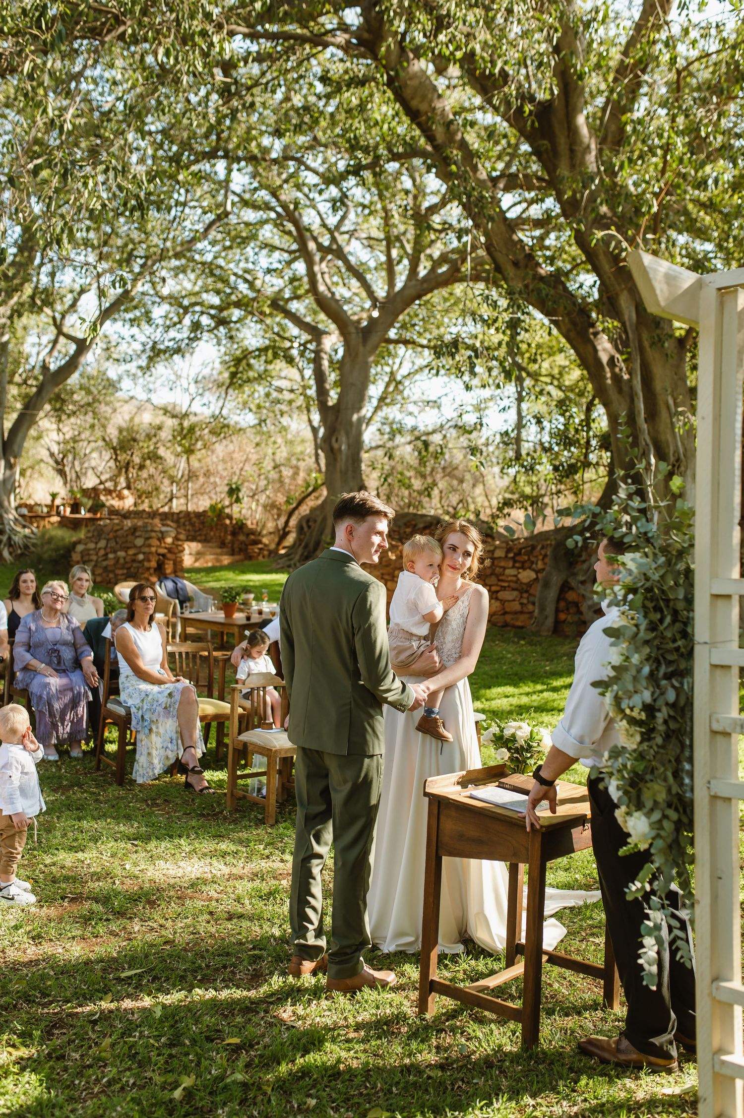 Intimate Intiem Wedding by Safari Wedding Photographer Wildflower Photography