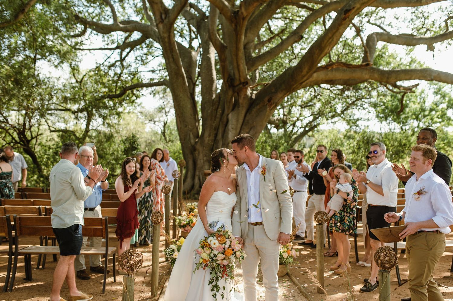 GRAEME & KIRSTY'S KUTHABA BUSH LODGE WEDDING BY SAFARI WEDDING PHOTOGRAPHER WILDFLOWER PHOTOGRAPHY