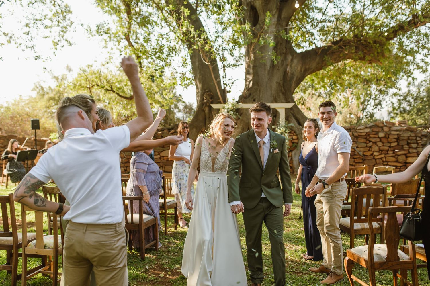 Intimate Intiem Wedding by Safari Wedding Photographer Wildflower Photography