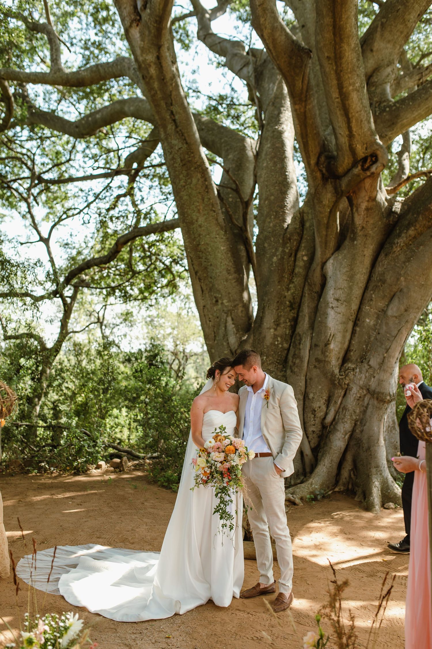 GRAEME & KIRSTY'S KUTHABA BUSH LODGE WEDDING BY SAFARI WEDDING PHOTOGRAPHER WILDFLOWER PHOTOGRAPHY