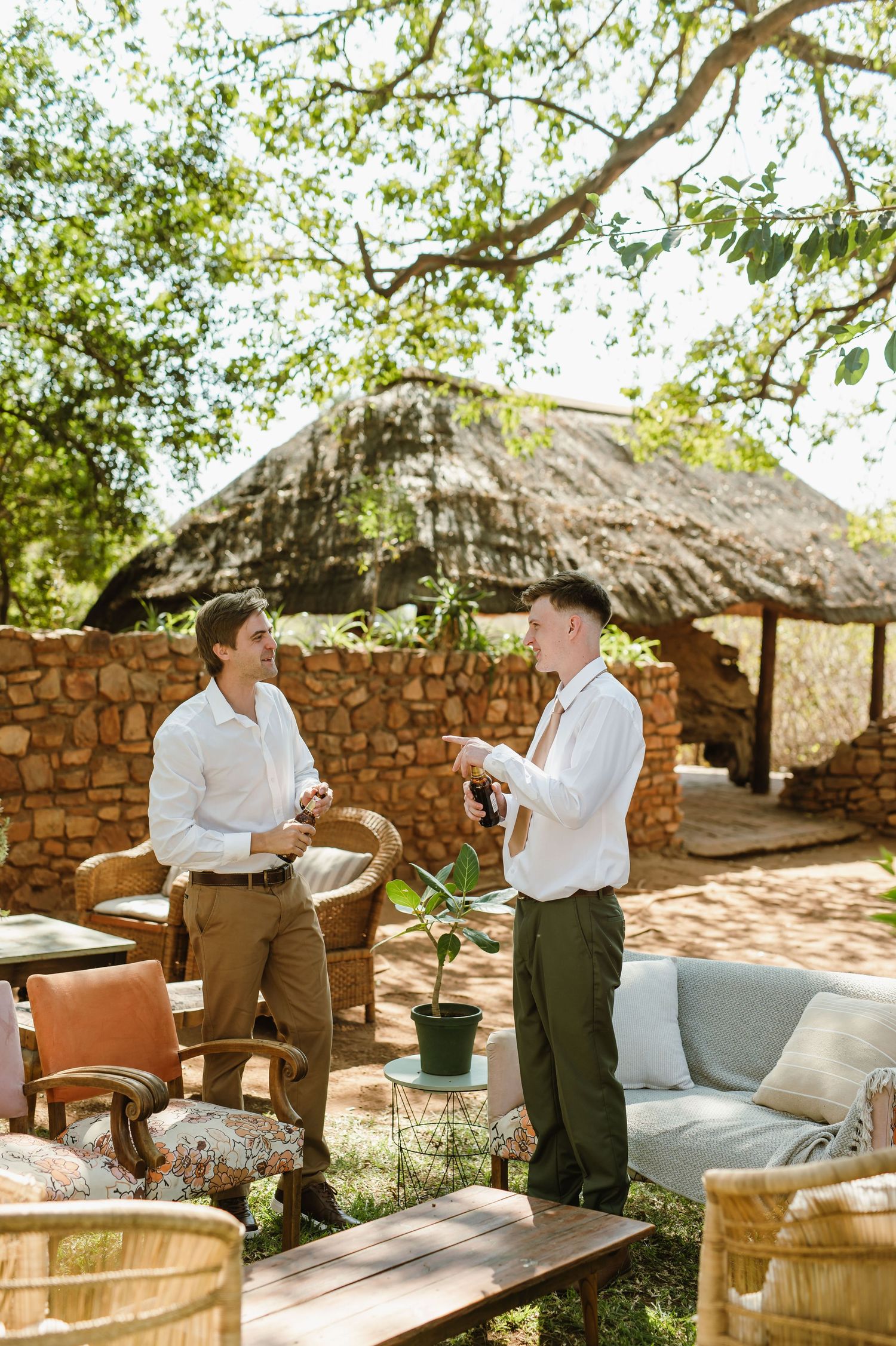 Intimate Intiem Wedding by Safari Wedding Photographer Wildflower Photograph