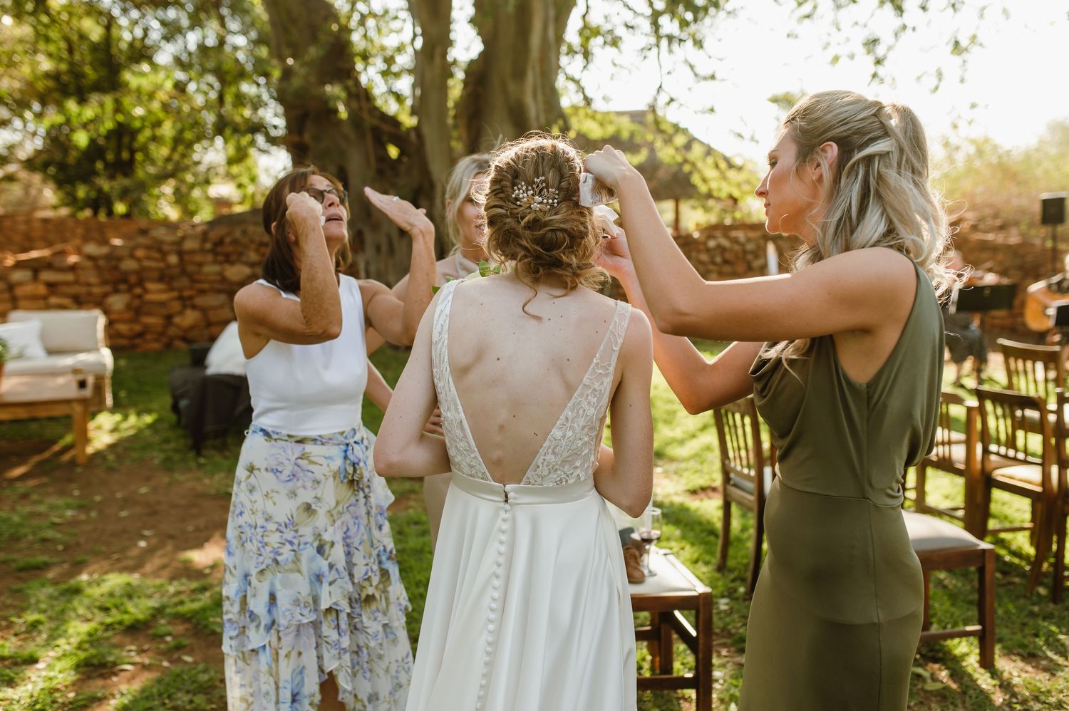 Intimate Intiem Wedding by Safari Wedding Photographer Wildflower Photography
