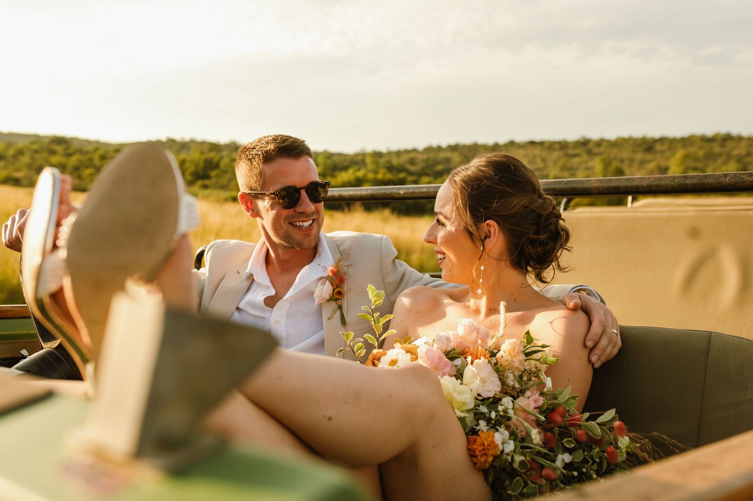 GRAEME & KIRSTY'S KUTHABA BUSH LODGE WEDDING BY SAFARI WEDDING PHOTOGRAPHER WILDFLOWER PHOTOGRAPHY
