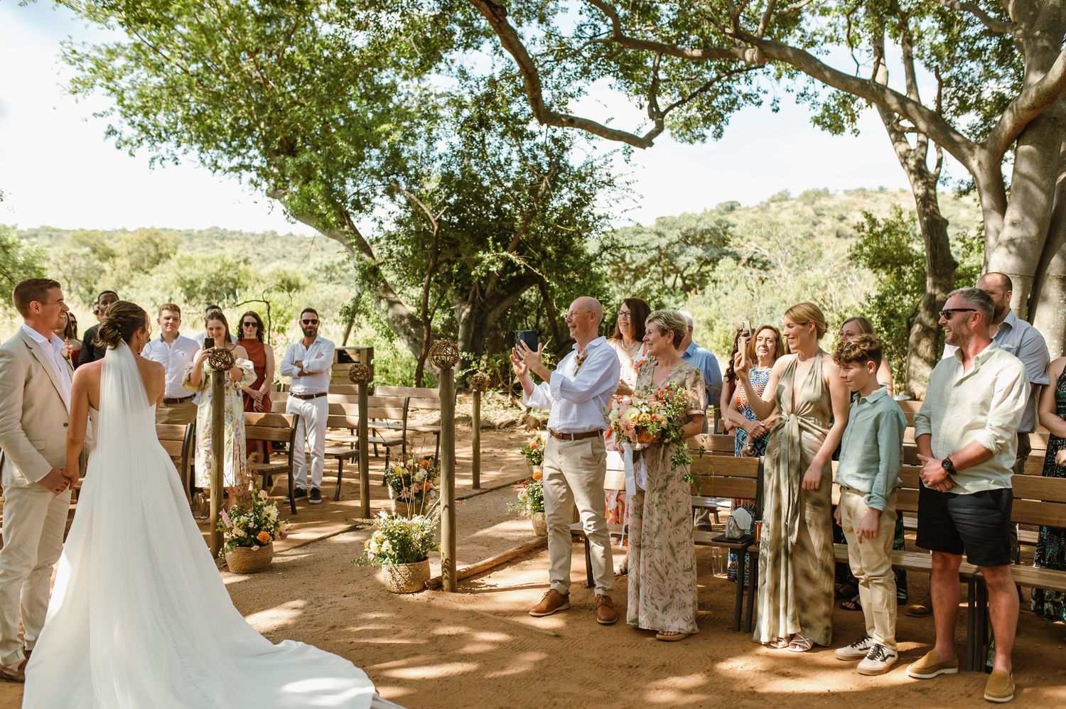 GRAEME & KIRSTY'S KUTHABA BUSH LODGE WEDDING BY SAFARI WEDDING PHOTOGRAPHER WILDFLOWER PHOTOGRAPHY