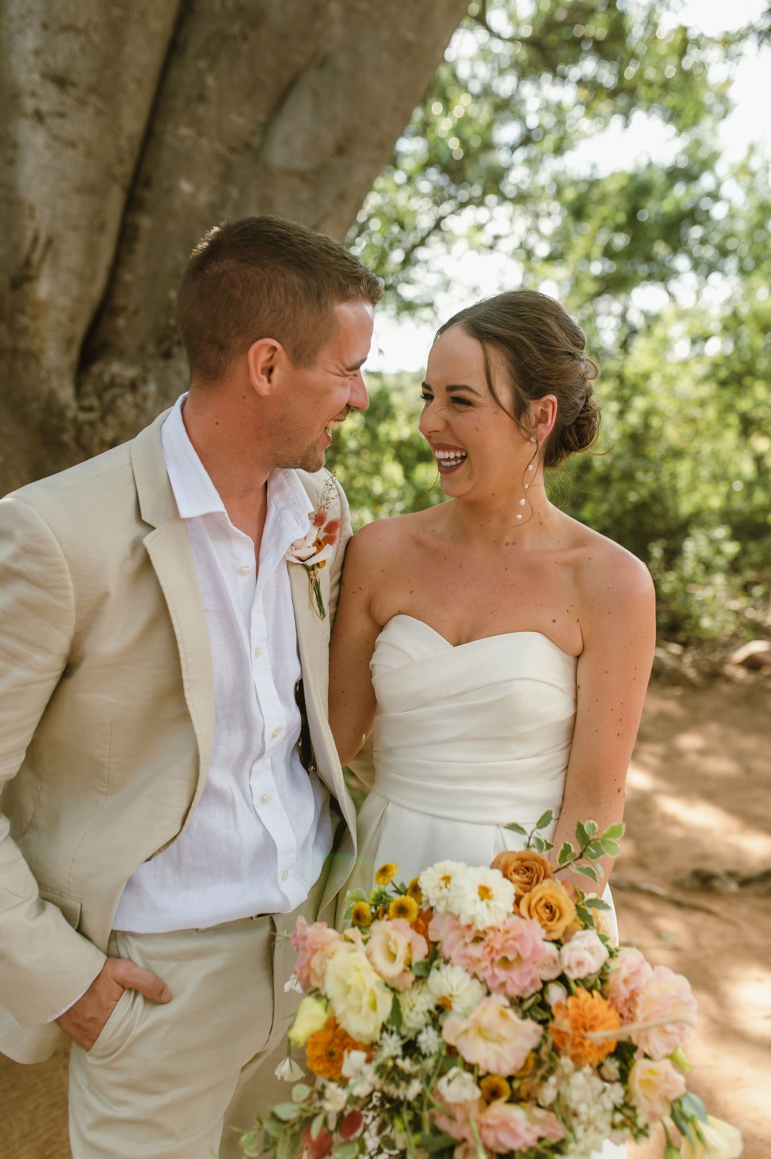 GRAEME & KIRSTY'S KUTHABA BUSH LODGE WEDDING BY SAFARI WEDDING PHOTOGRAPHER WILDFLOWER PHOTOGRAPHY