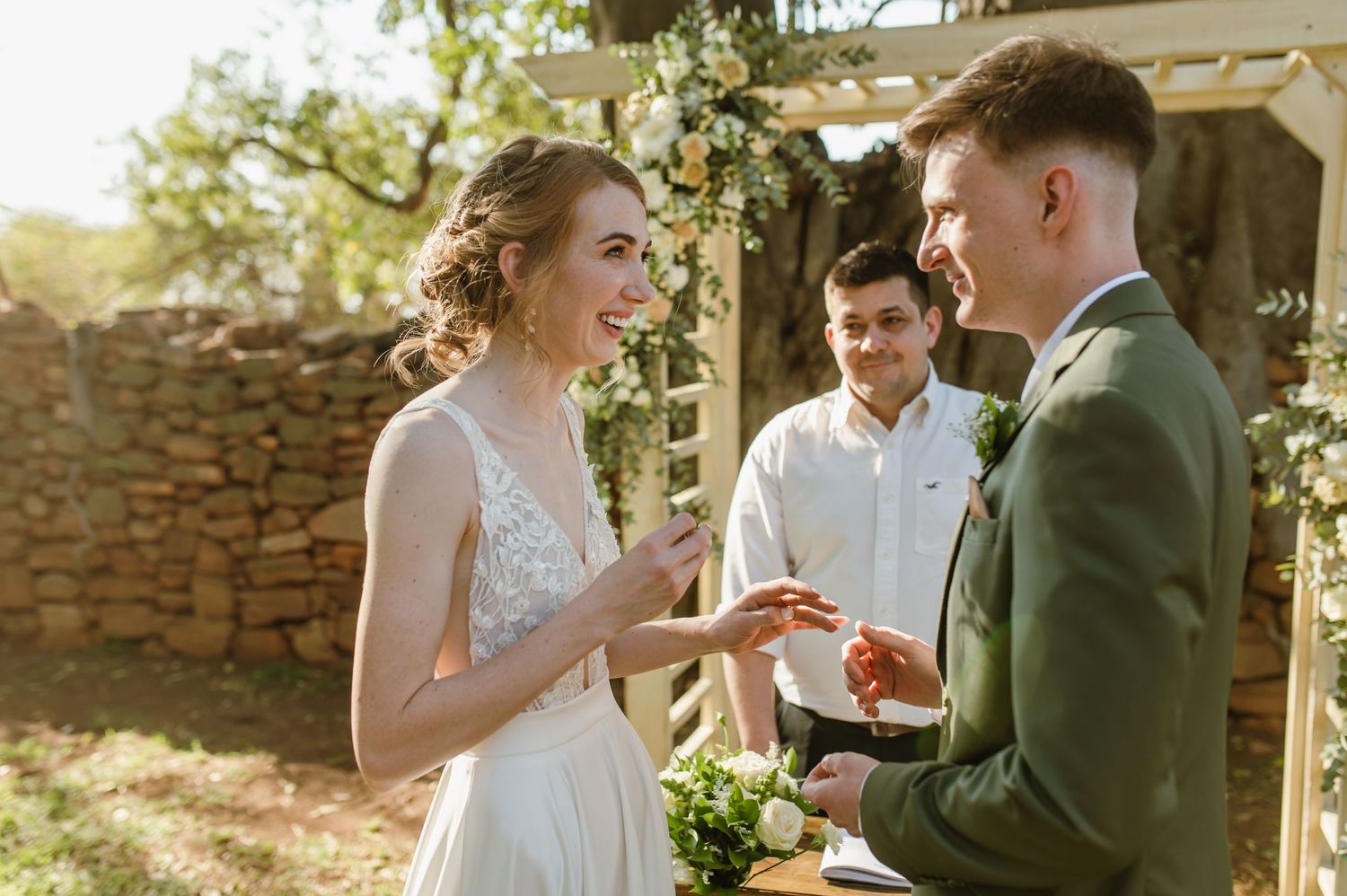 Intimate Intiem Wedding by Safari Wedding Photographer Wildflower Photography