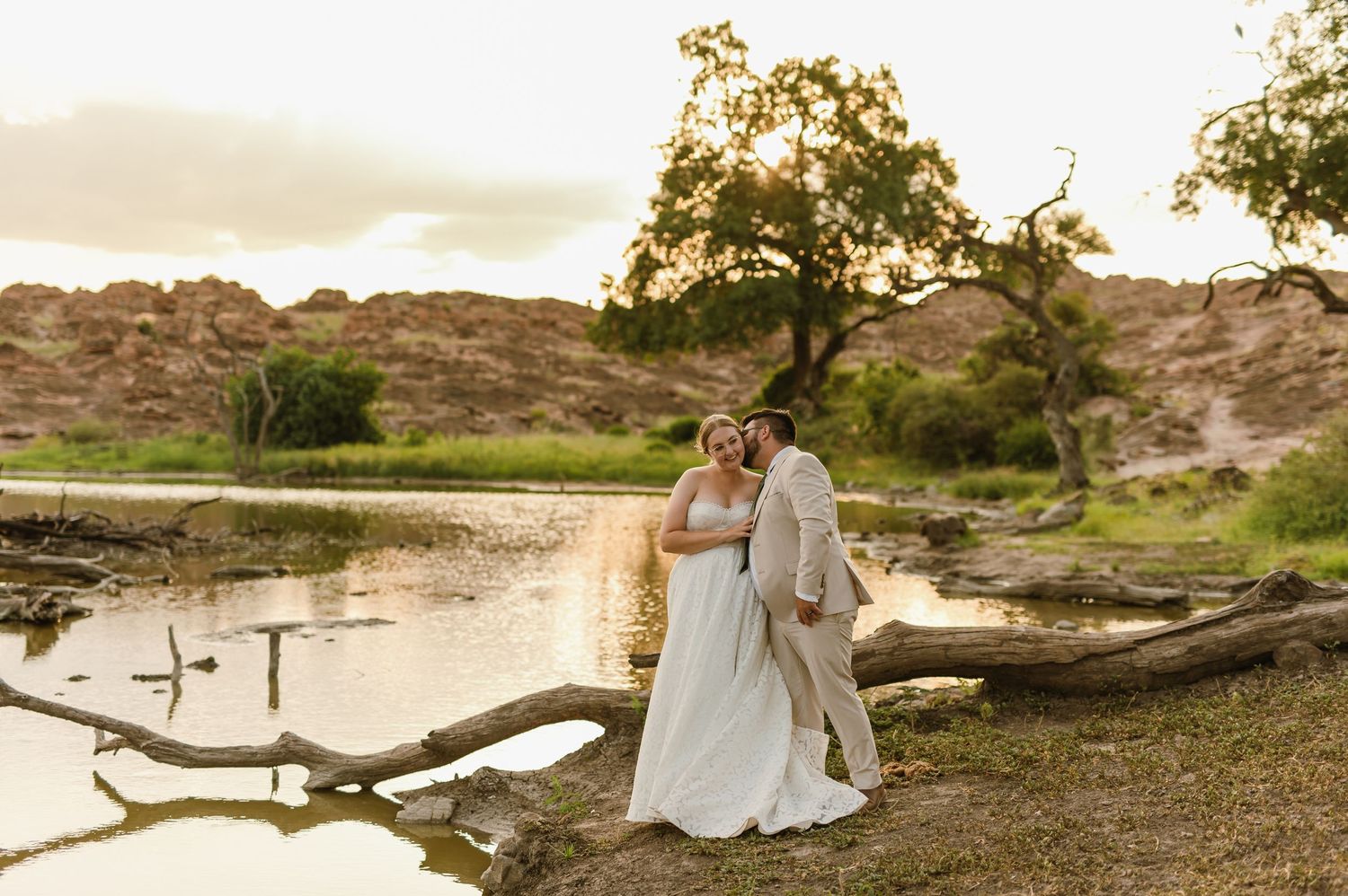 Chris & Sam's Mashatu Game Reserve, Botswana Wedding by Safari wedding photographer Wildflower Photography