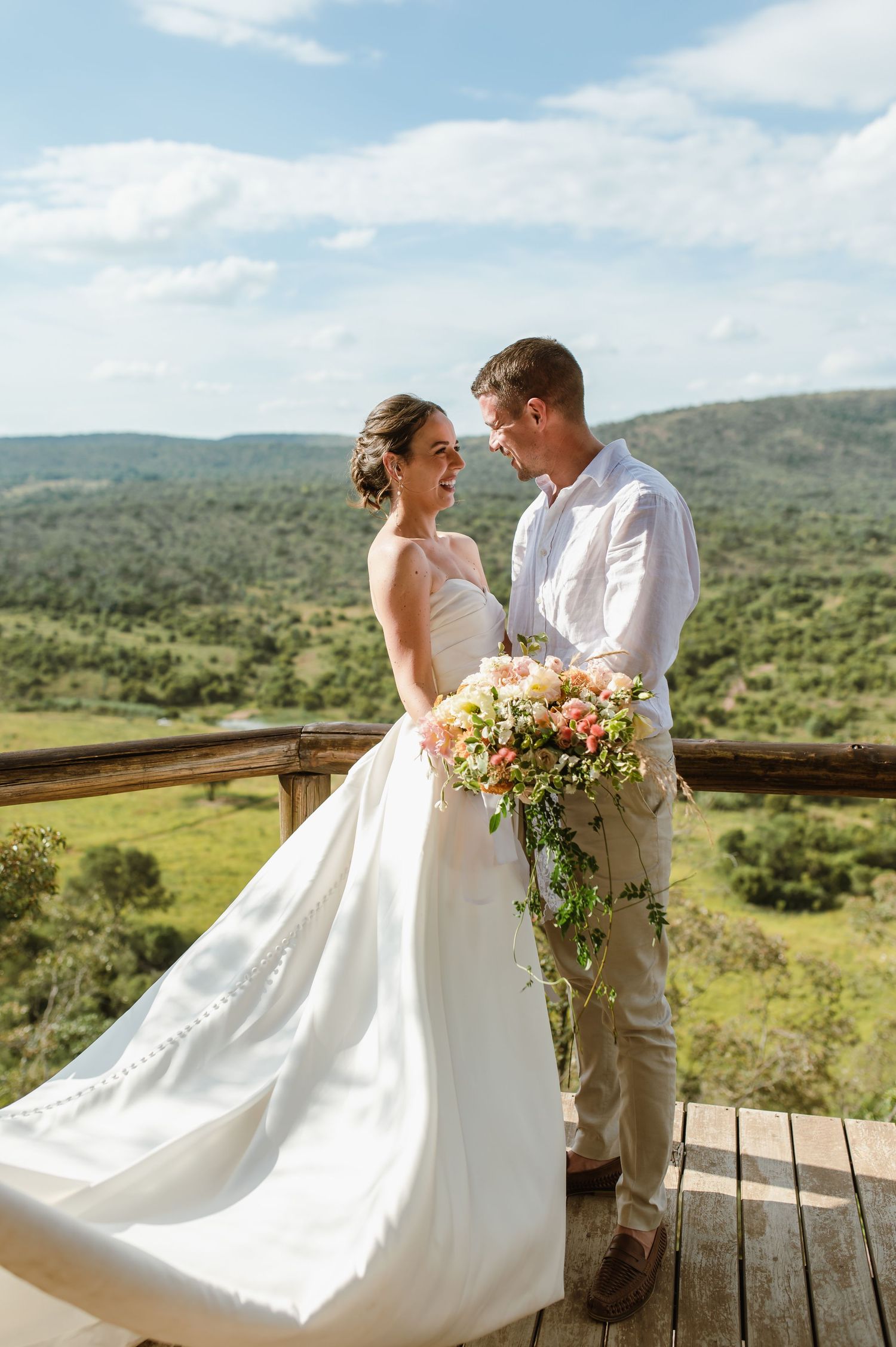 GRAEME & KIRSTY'S KUTHABA BUSH LODGE WEDDING BY SAFARI WEDDING PHOTOGRAPHER WILDFLOWER PHOTOGRAPHY