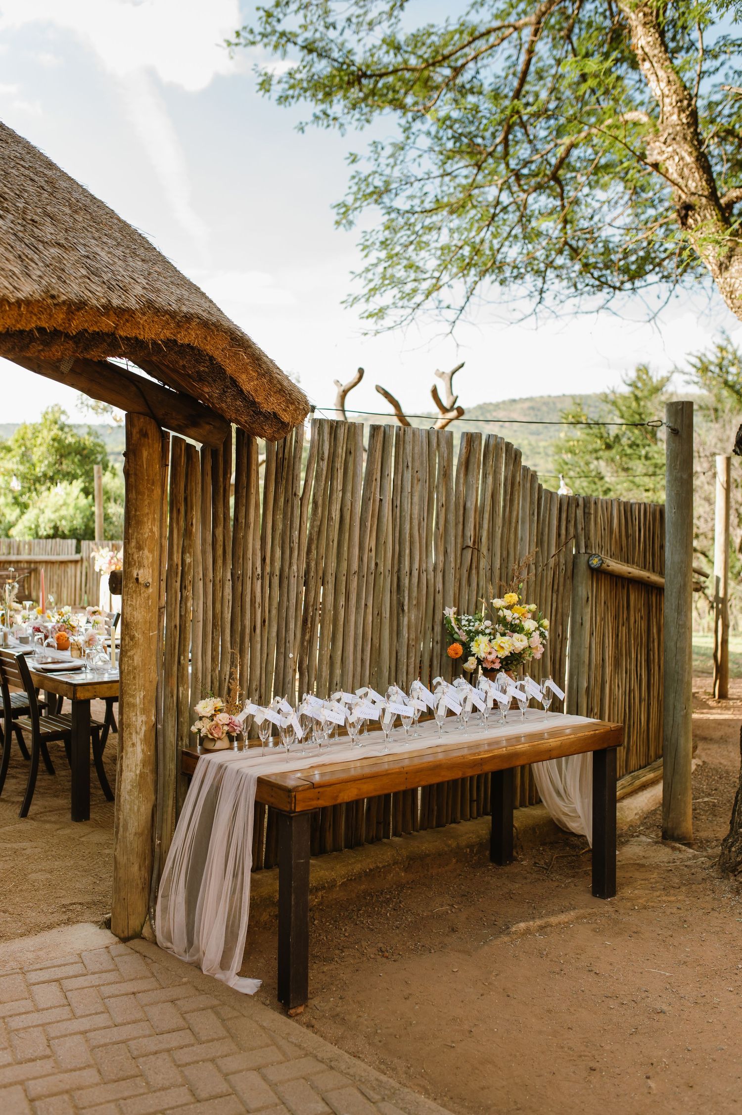 GRAEME & KIRSTY'S KUTHABA BUSH LODGE WEDDING BY SAFARI WEDDING PHOTOGRAPHER WILDFLOWER PHOTOGRAPHY