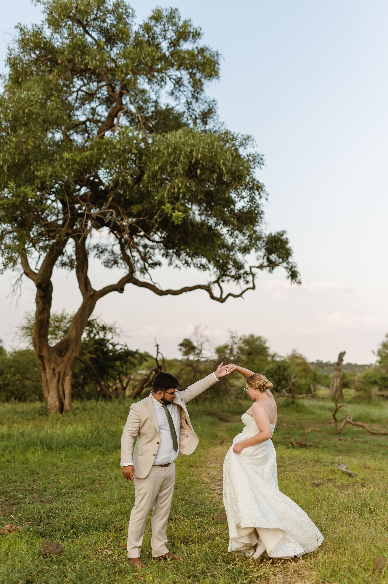 Chris & Sam's Mashatu Game Reserve, Botswana Wedding by Safari wedding photographer Wildflower Photography