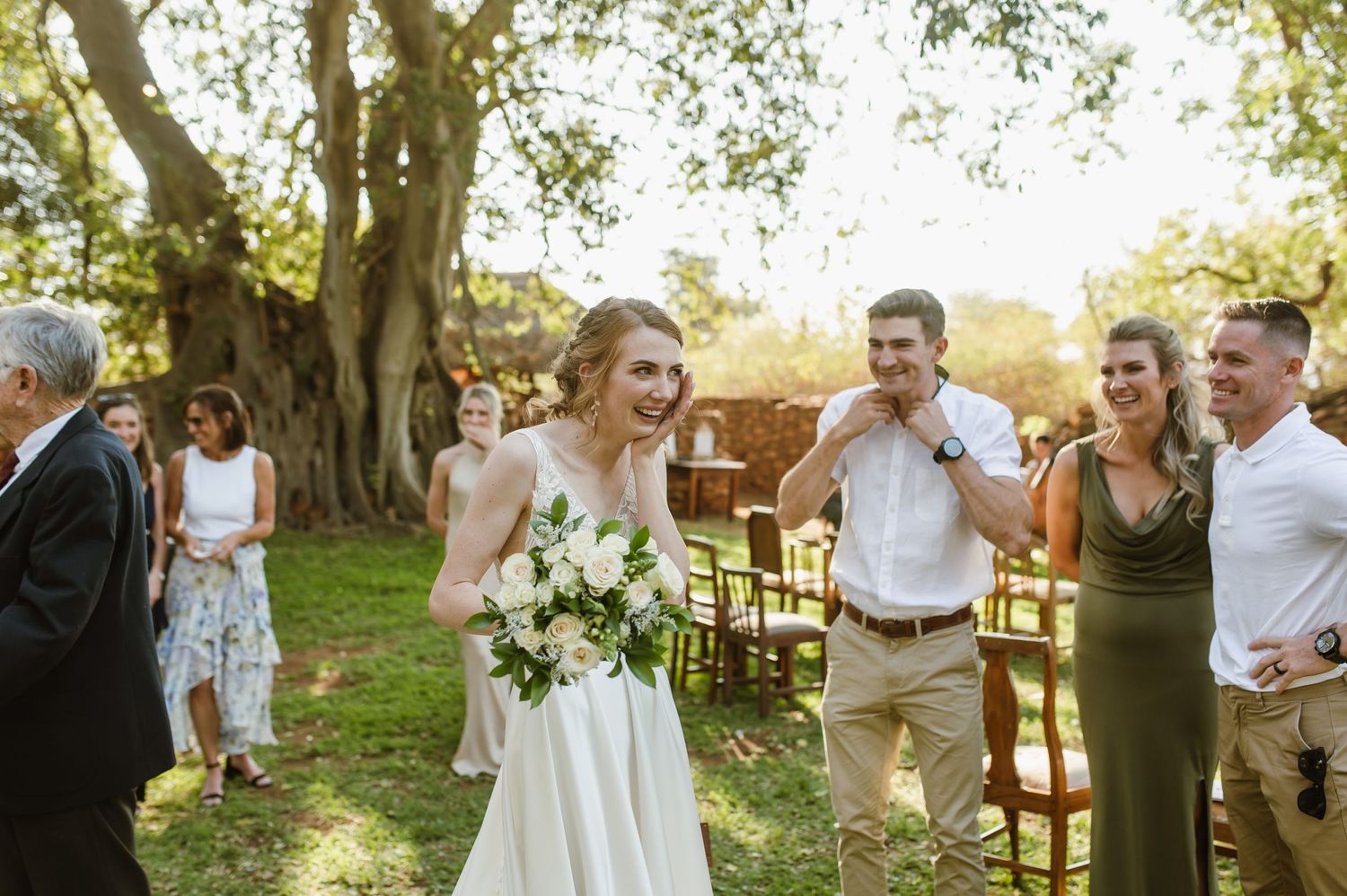 Intimate Intiem Wedding by Safari Wedding Photographer Wildflower Photography