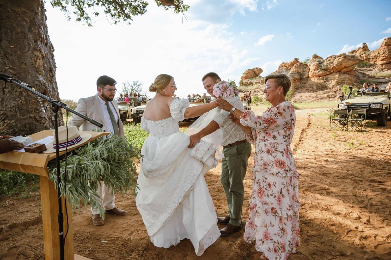 Mashatu game reserve, Tuli Safari Lodge, Botswana safari wedding by Safari wedding photographer wildflower photography