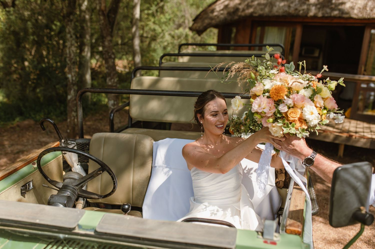 GRAEME & KIRSTY'S KUTHABA BUSH LODGE WEDDING BY SAFARI WEDDING PHOTOGRAPHER WILDFLOWER PHOTOGRAPHY