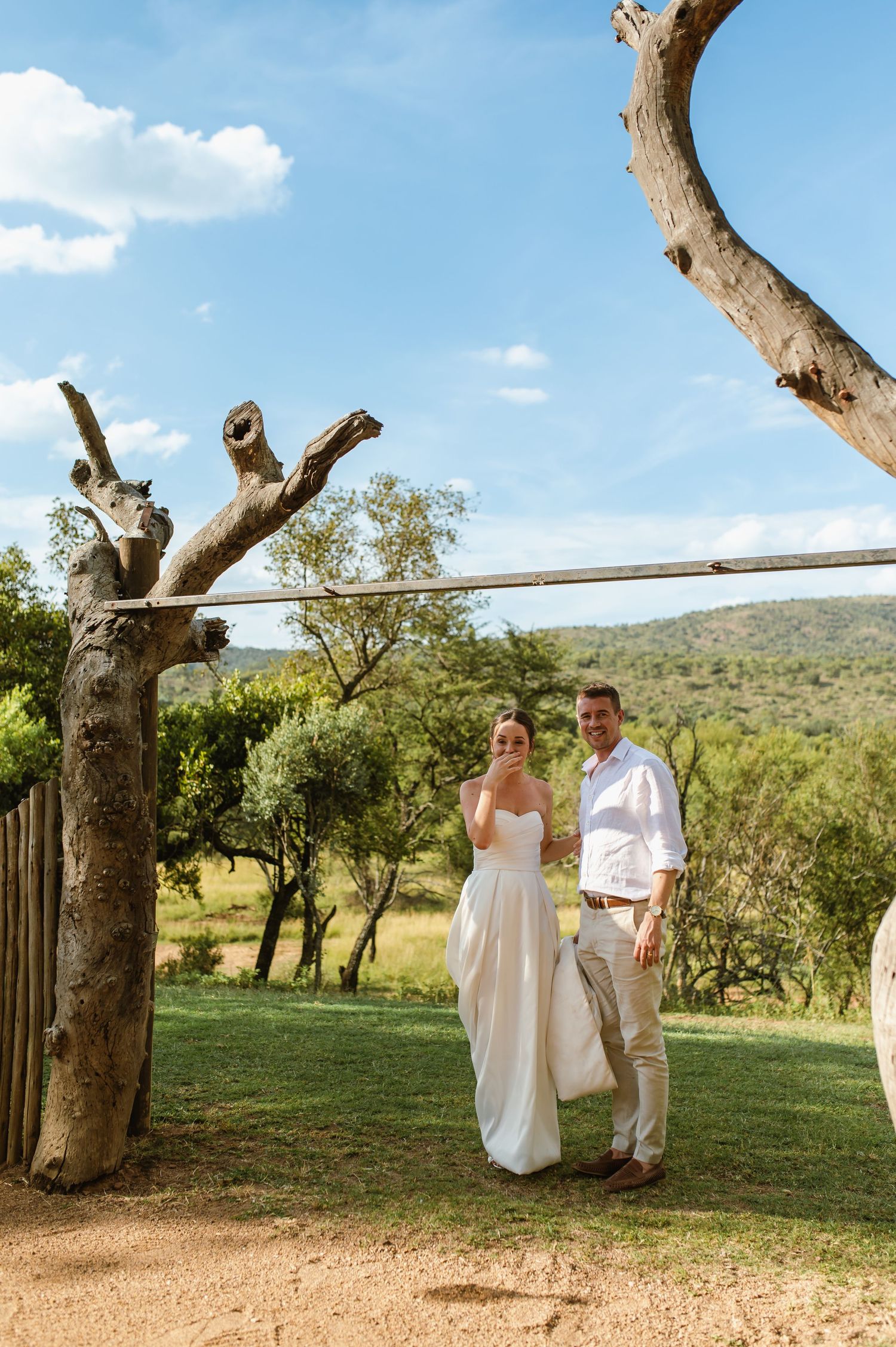 GRAEME & KIRSTY'S KUTHABA BUSH LODGE WEDDING BY SAFARI WEDDING PHOTOGRAPHER WILDFLOWER PHOTOGRAPHY