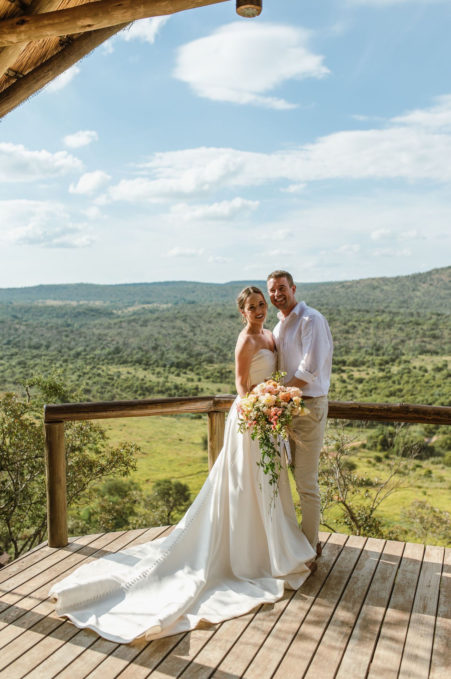 GRAEME & KIRSTY'S KUTHABA BUSH LODGE WEDDING BY SAFARI WEDDING PHOTOGRAPHER WILDFLOWER PHOTOGRAPHY