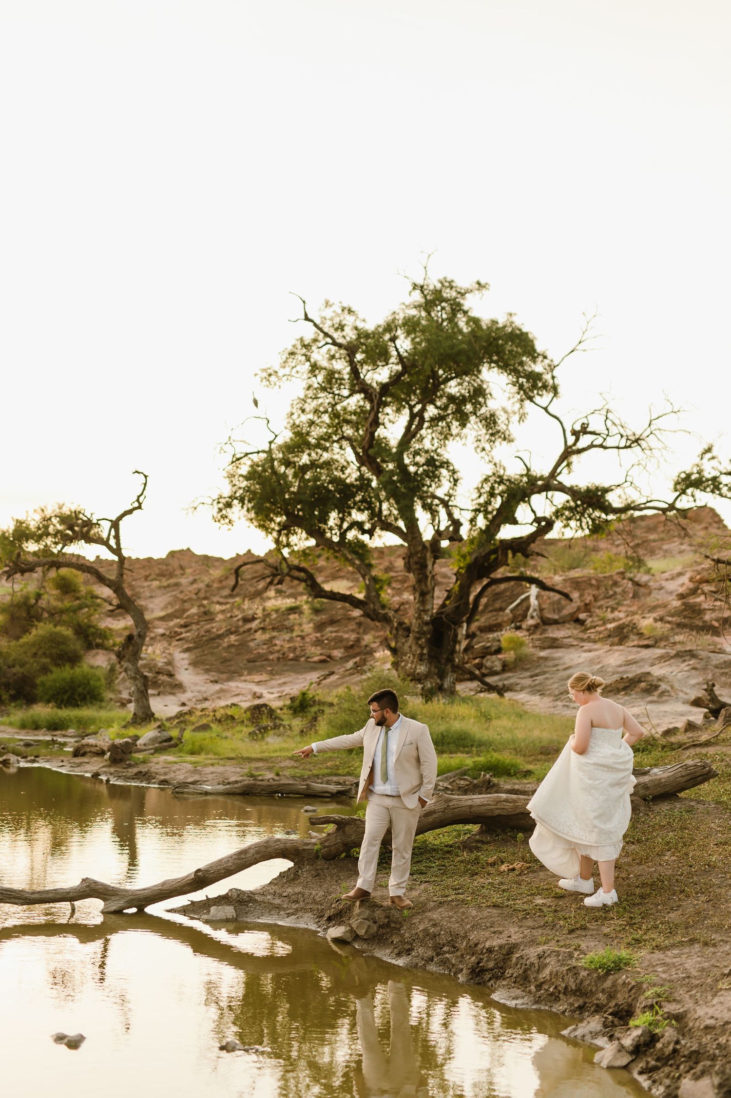 Chris & Sam's Mashatu Game Reserve, Botswana Wedding by Safari wedding photographer Wildflower Photography