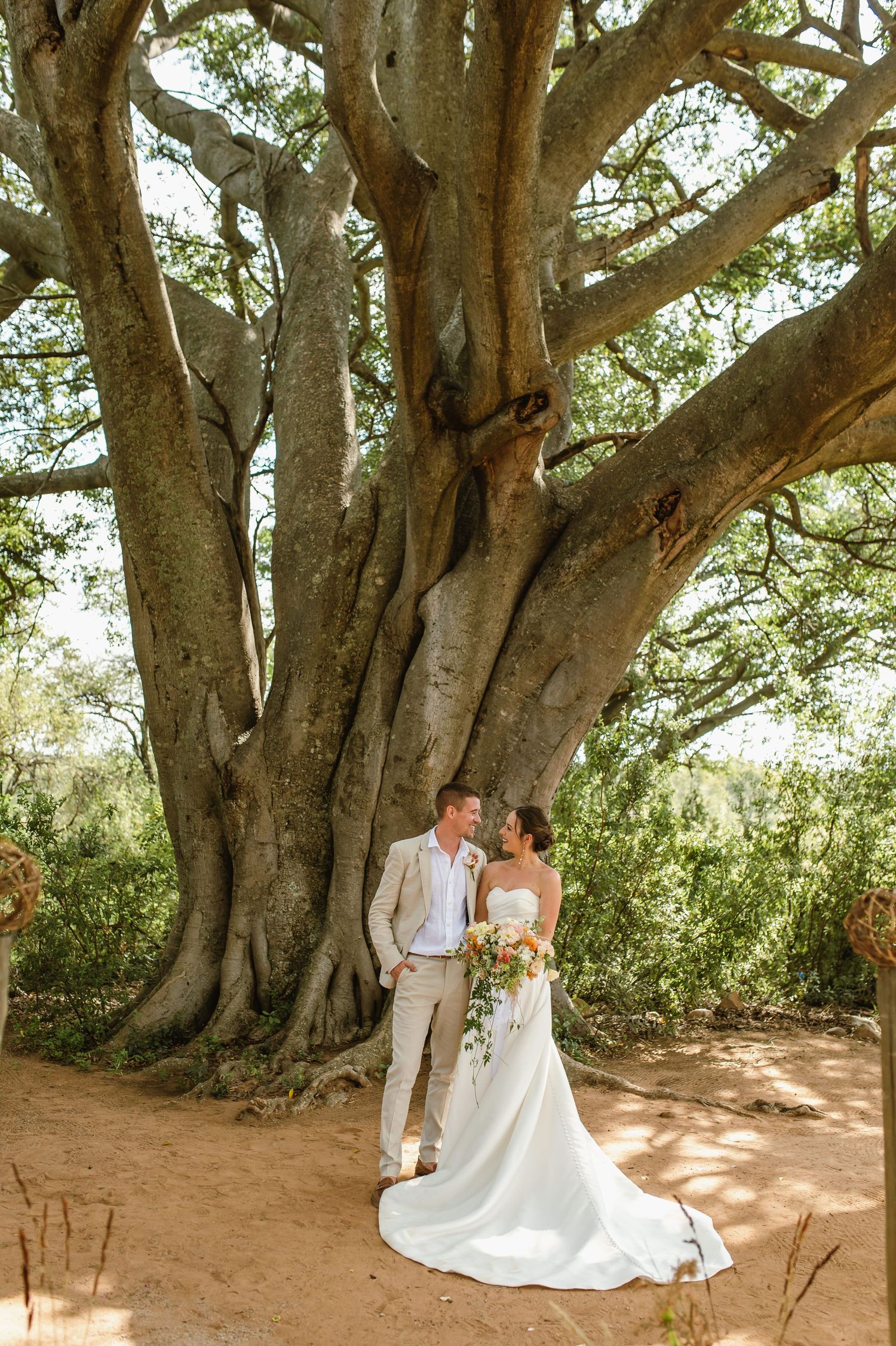 GRAEME & KIRSTY'S KUTHABA BUSH LODGE WEDDING BY SAFARI WEDDING PHOTOGRAPHER WILDFLOWER PHOTOGRAPHY