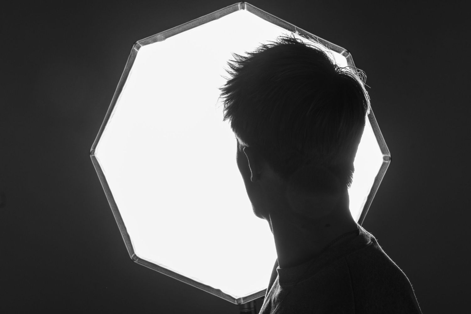 Artistic self-portrait taken by Photographer Luke Larrabee. Based in Lehi and Utah County.