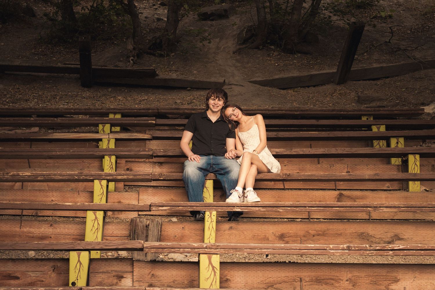 Romantic couples session in Utah.
