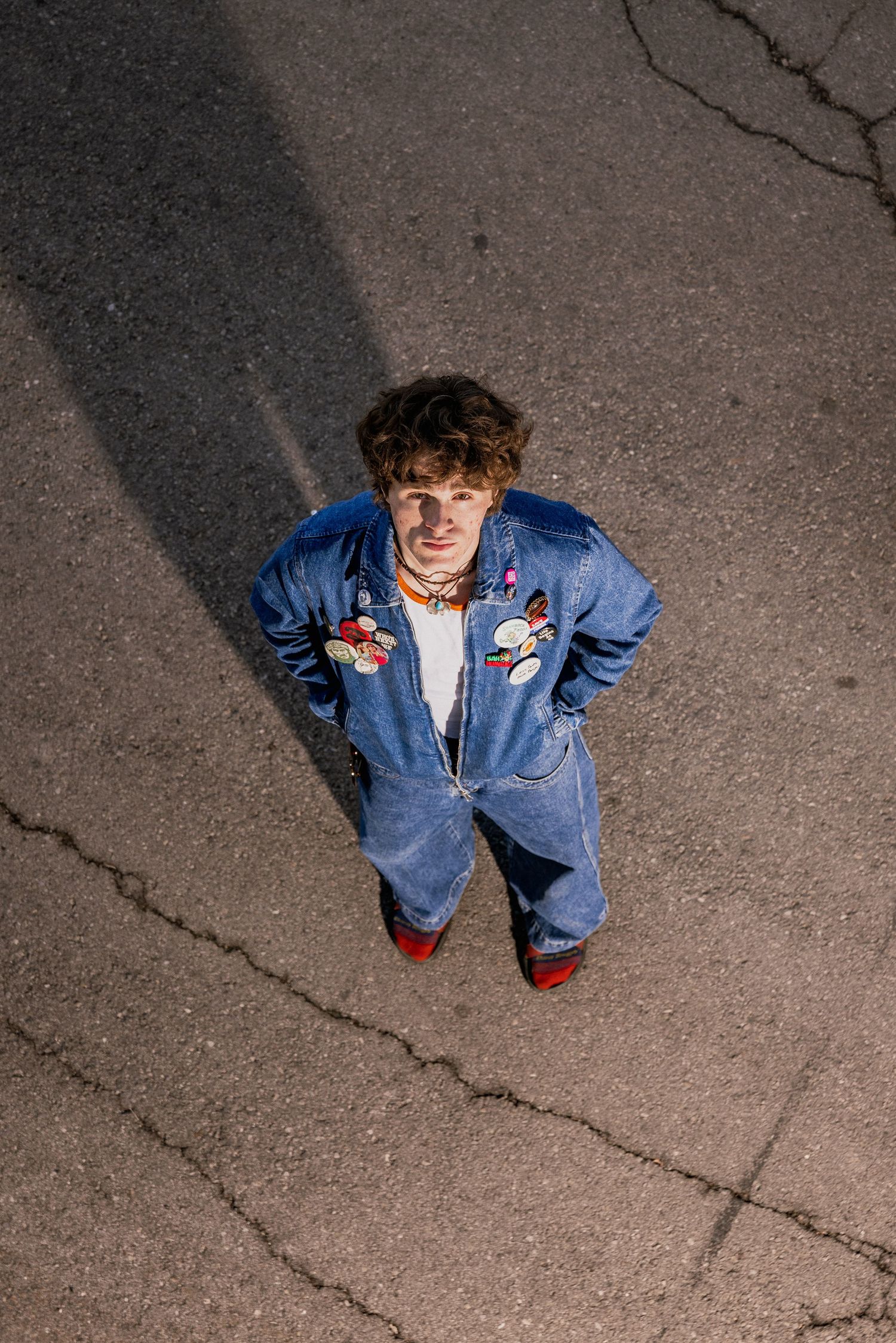 Editorial-inspired portrait session with bold styling in Lehi, Utah.