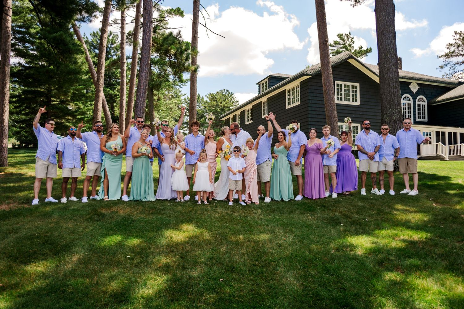 Indian Point Manor Eagle River Wisconsin Wedding