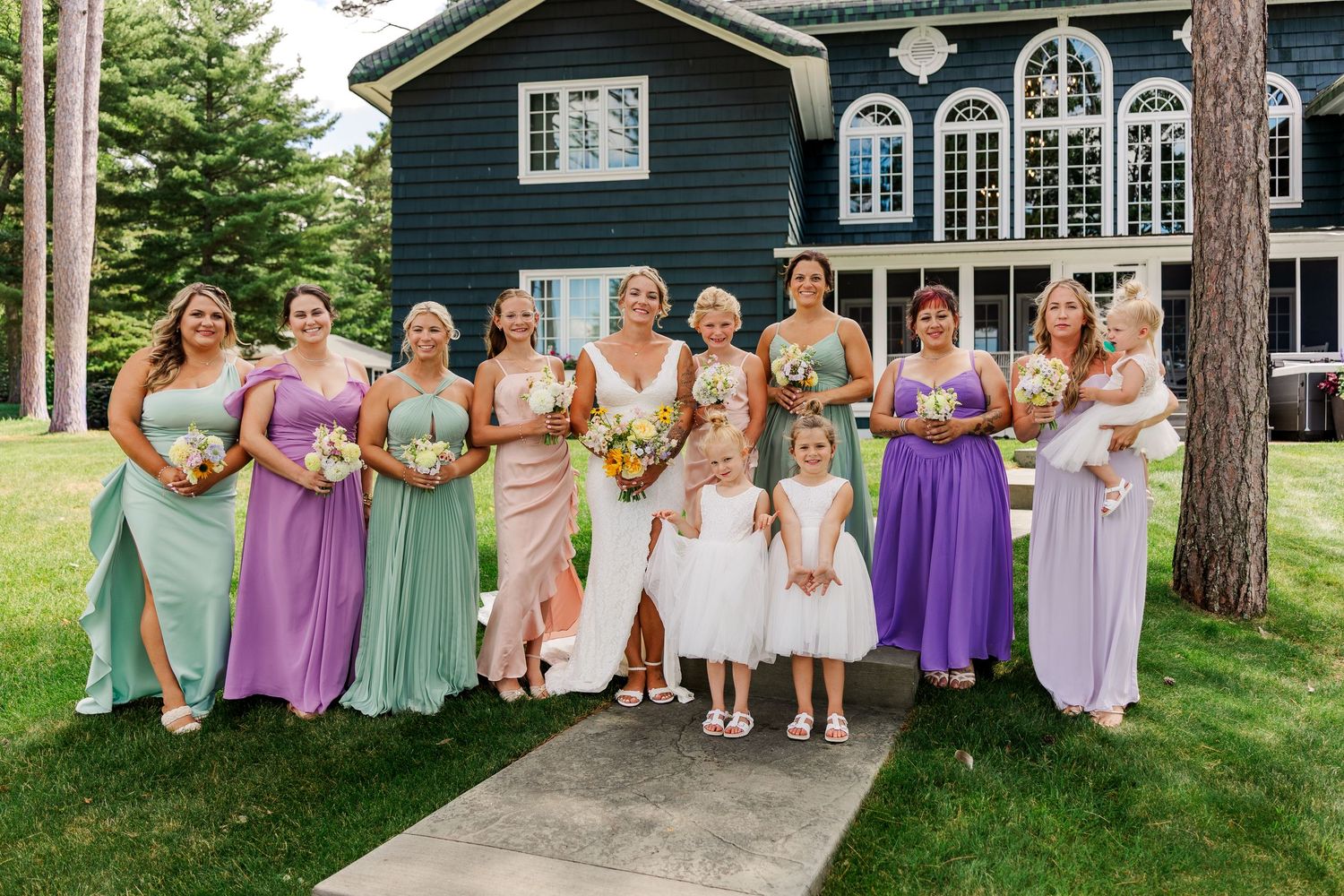 Indian Point Manor Eagle River Wisconsin Wedding