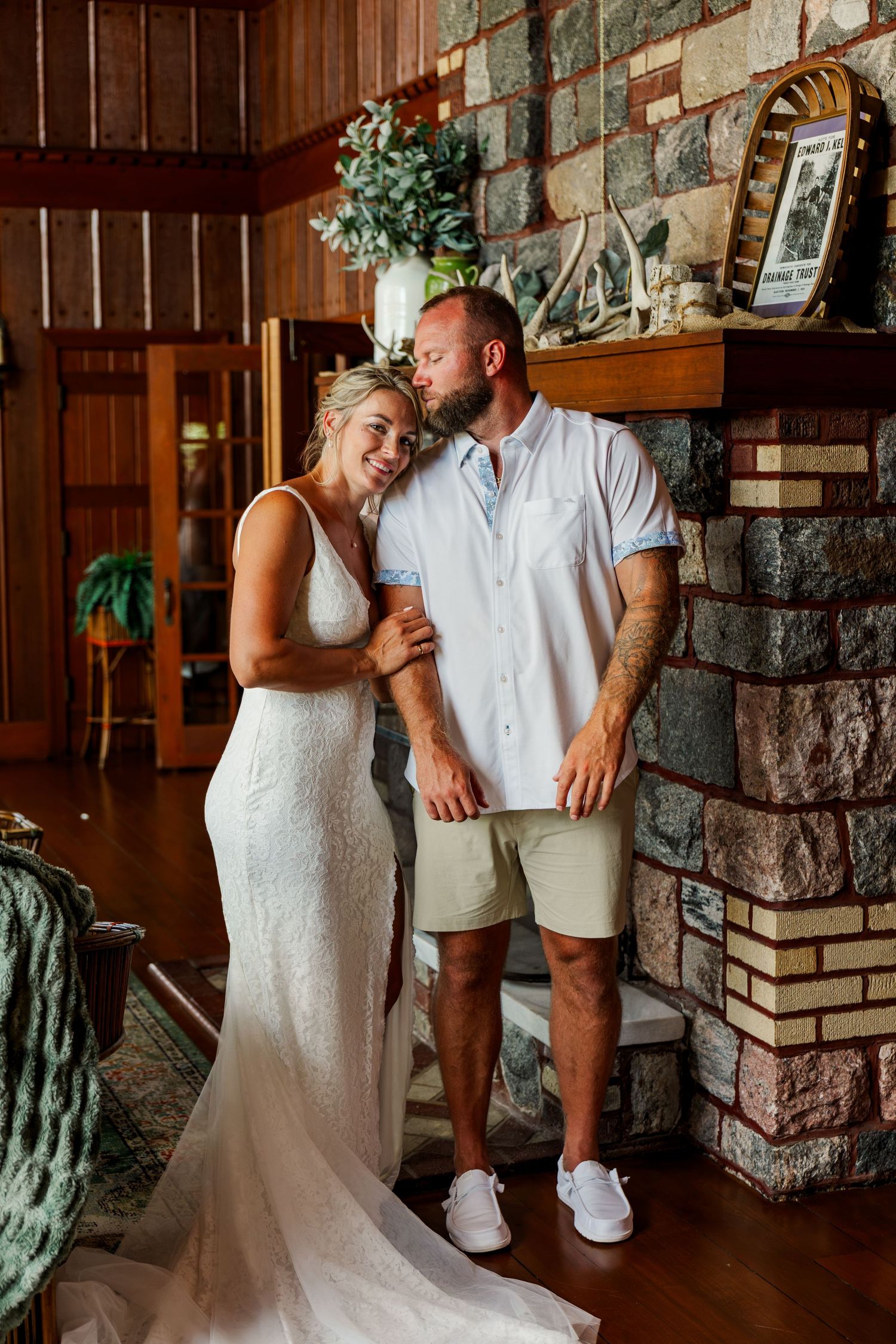 Indian Point Manor Eagle River Wisconsin Wedding