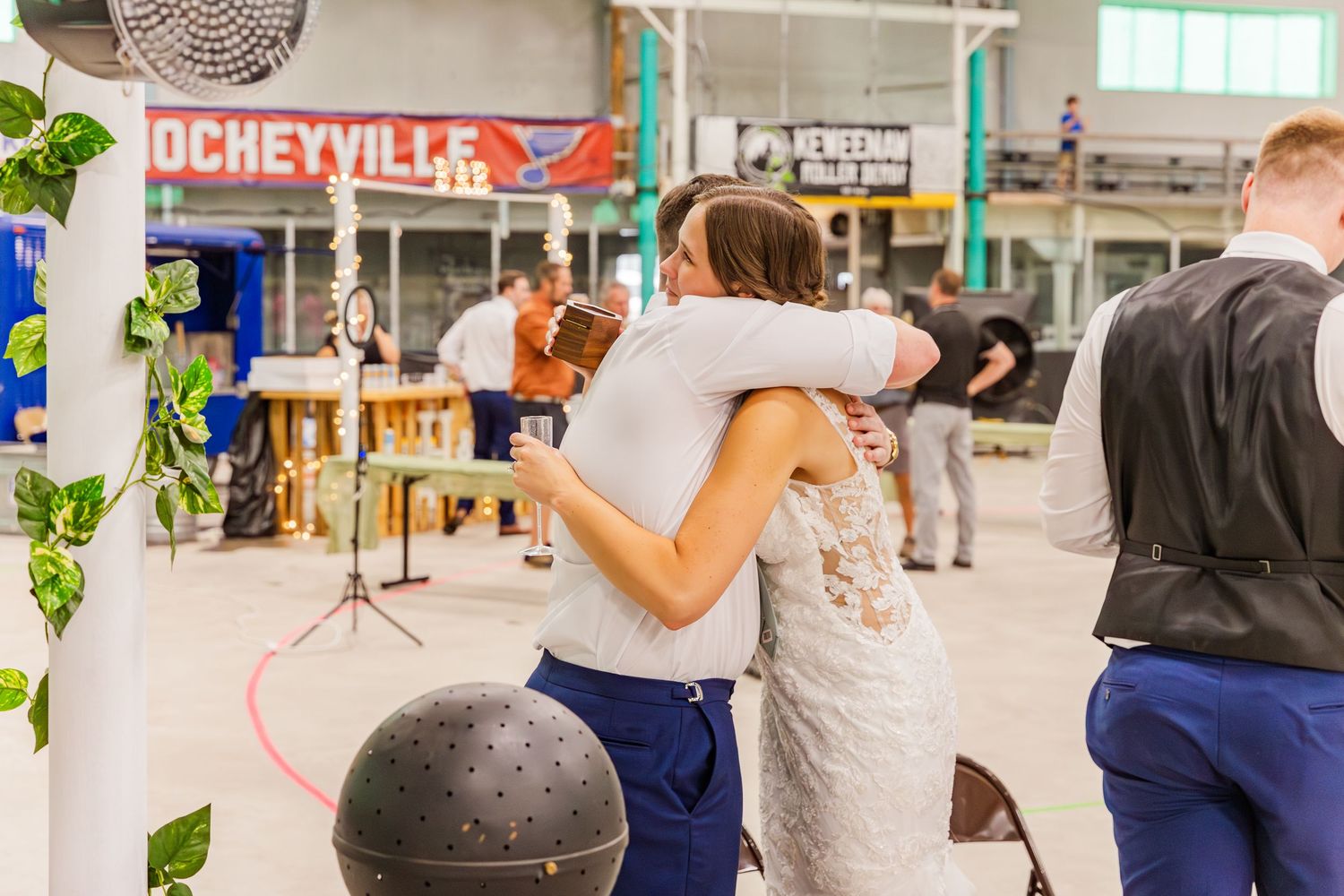 calumet coliseum wedding photographer