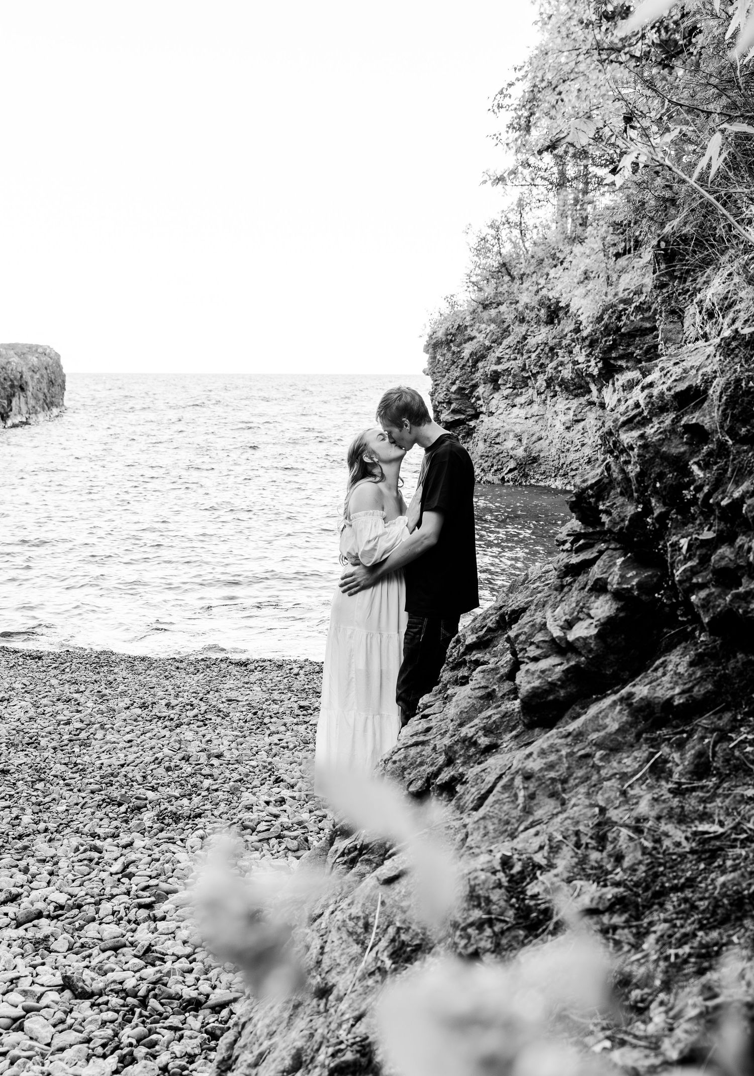 marquette wedding photographer blackrocks