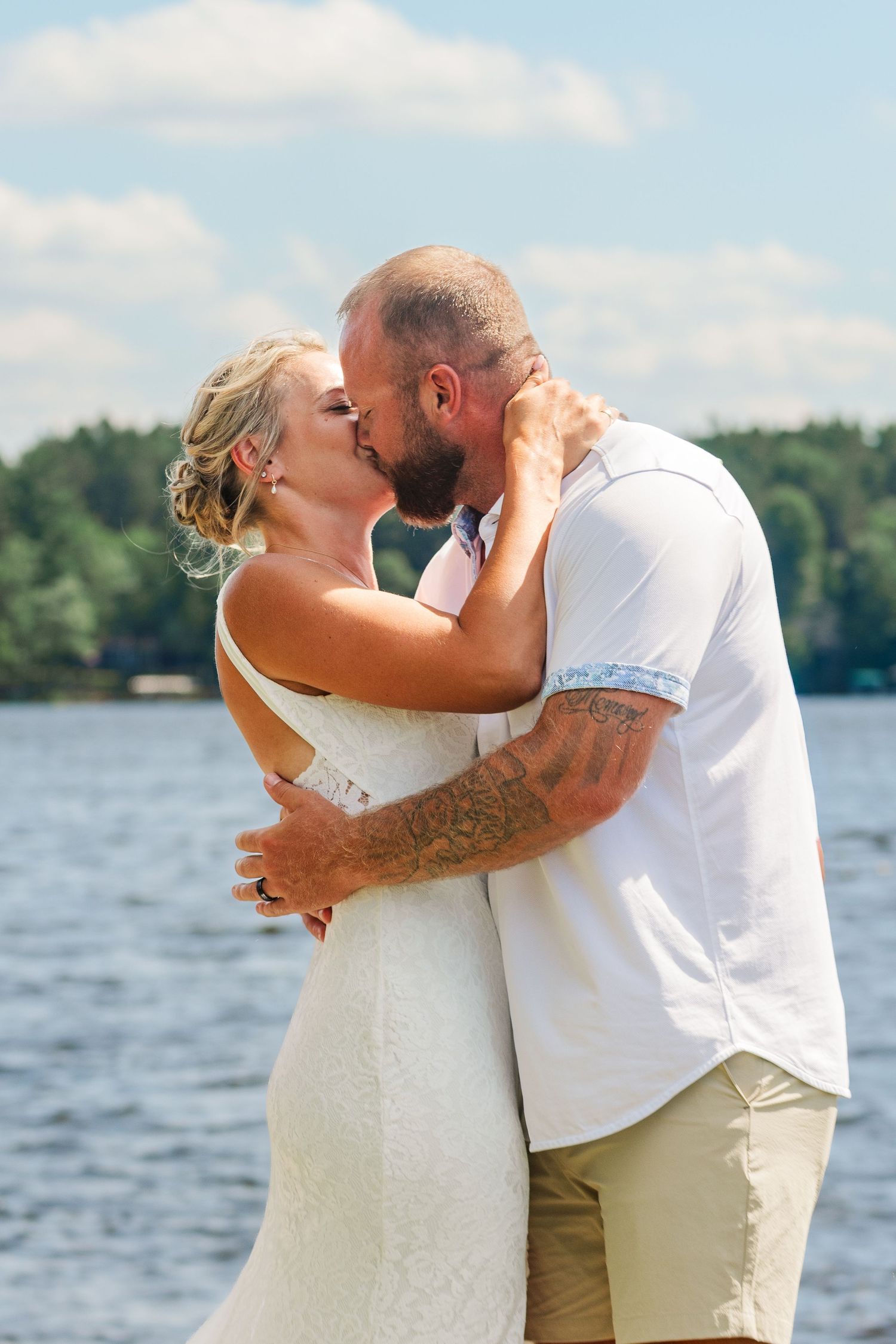 Indian Point Manor Eagle River Wisconsin Wedding