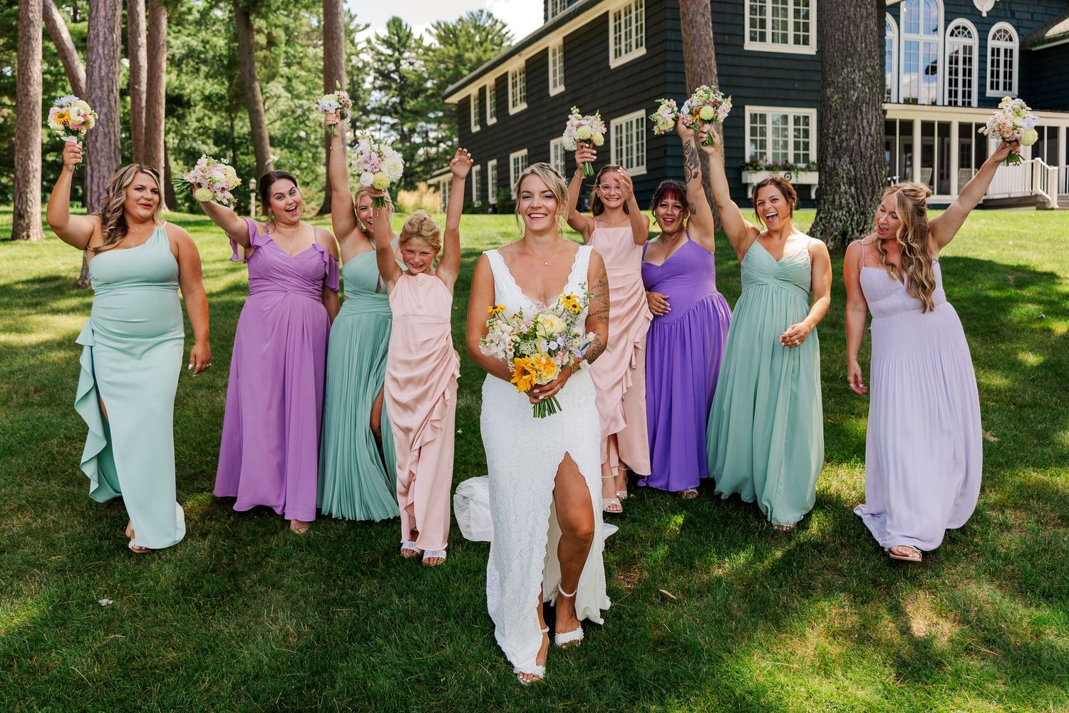 Indian Point Manor Eagle River Wisconsin Wedding