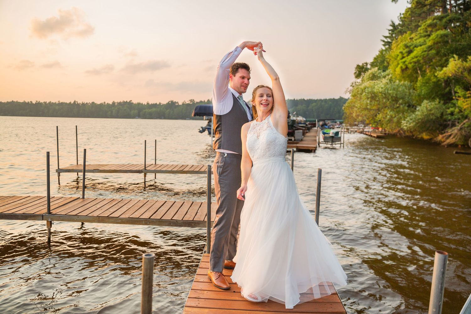 eagle river wisconsin wedding photographer