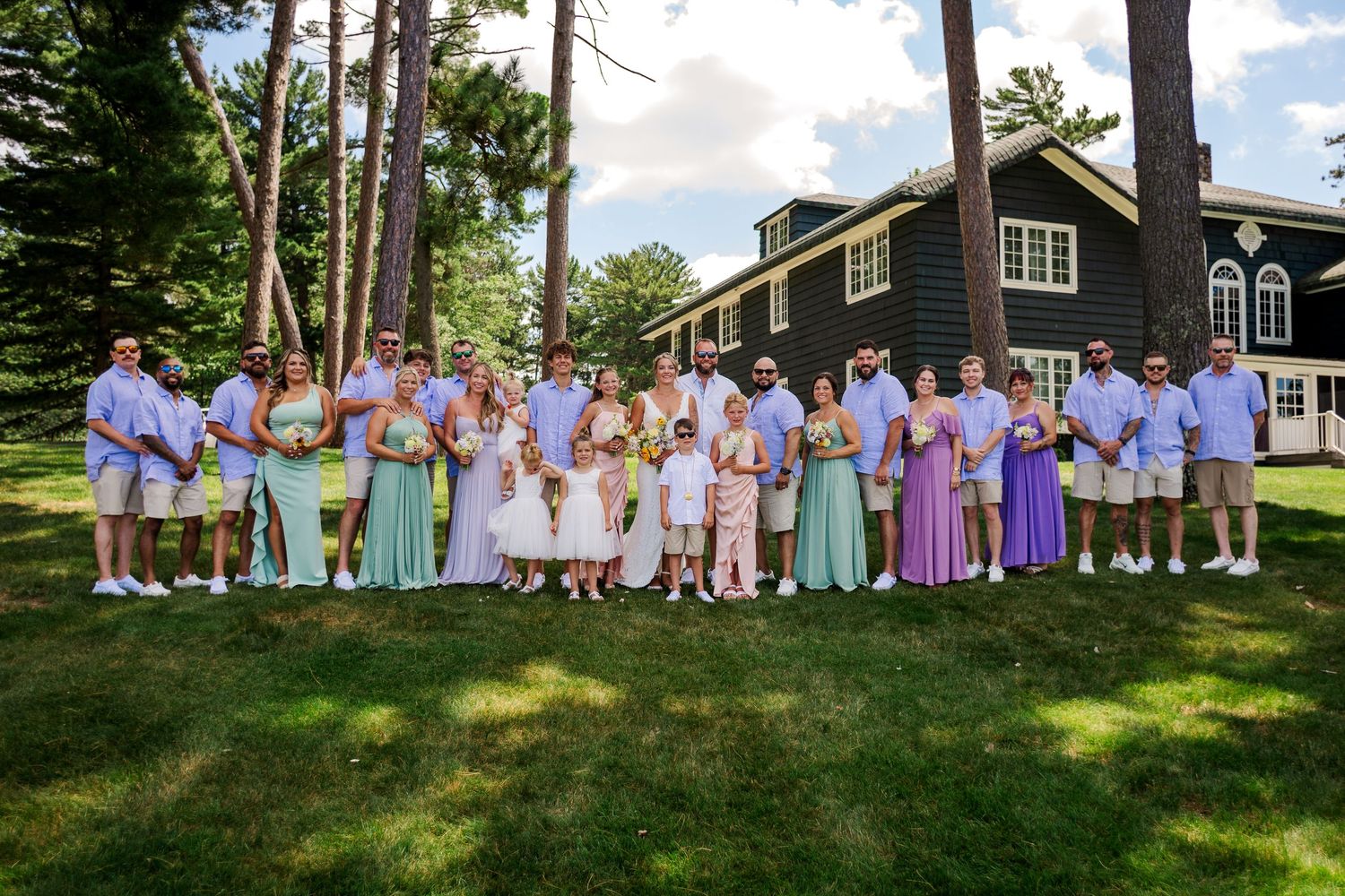 Indian Point Manor Eagle River Wisconsin Wedding