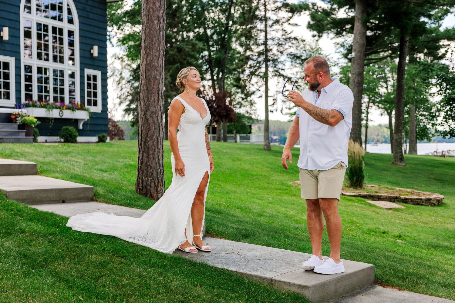 Indian Point Manor Eagle River Wisconsin Wedding