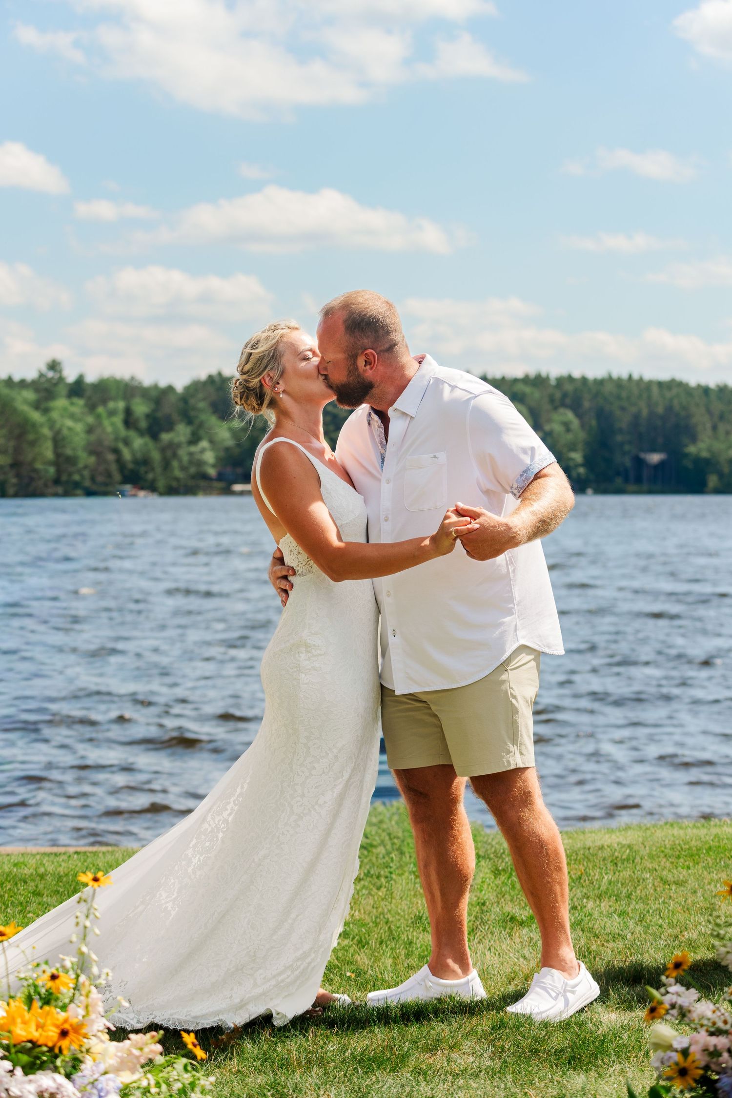 Indian Point Manor Eagle River Wisconsin Wedding