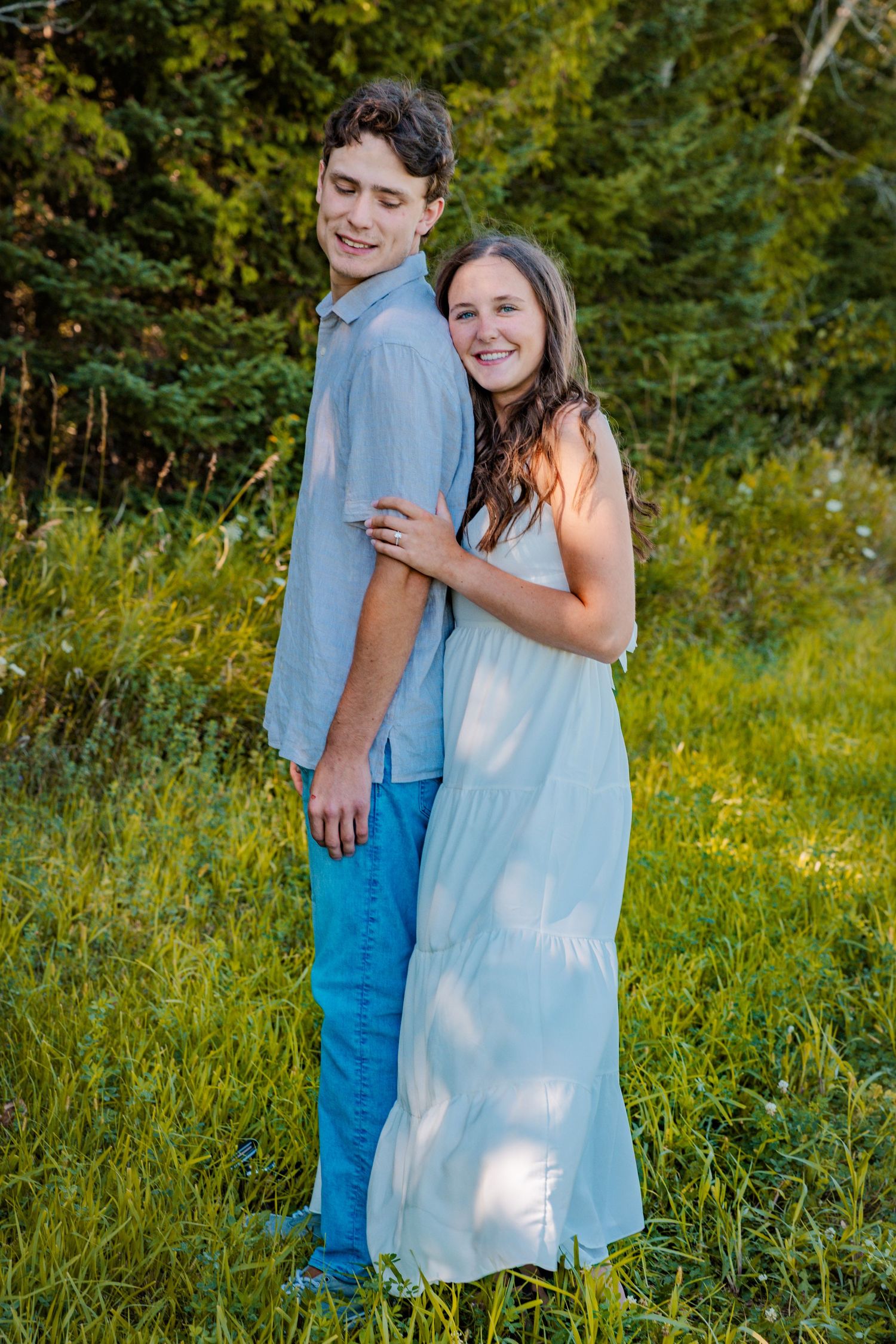 escanaba wedding photographer engagment photographer