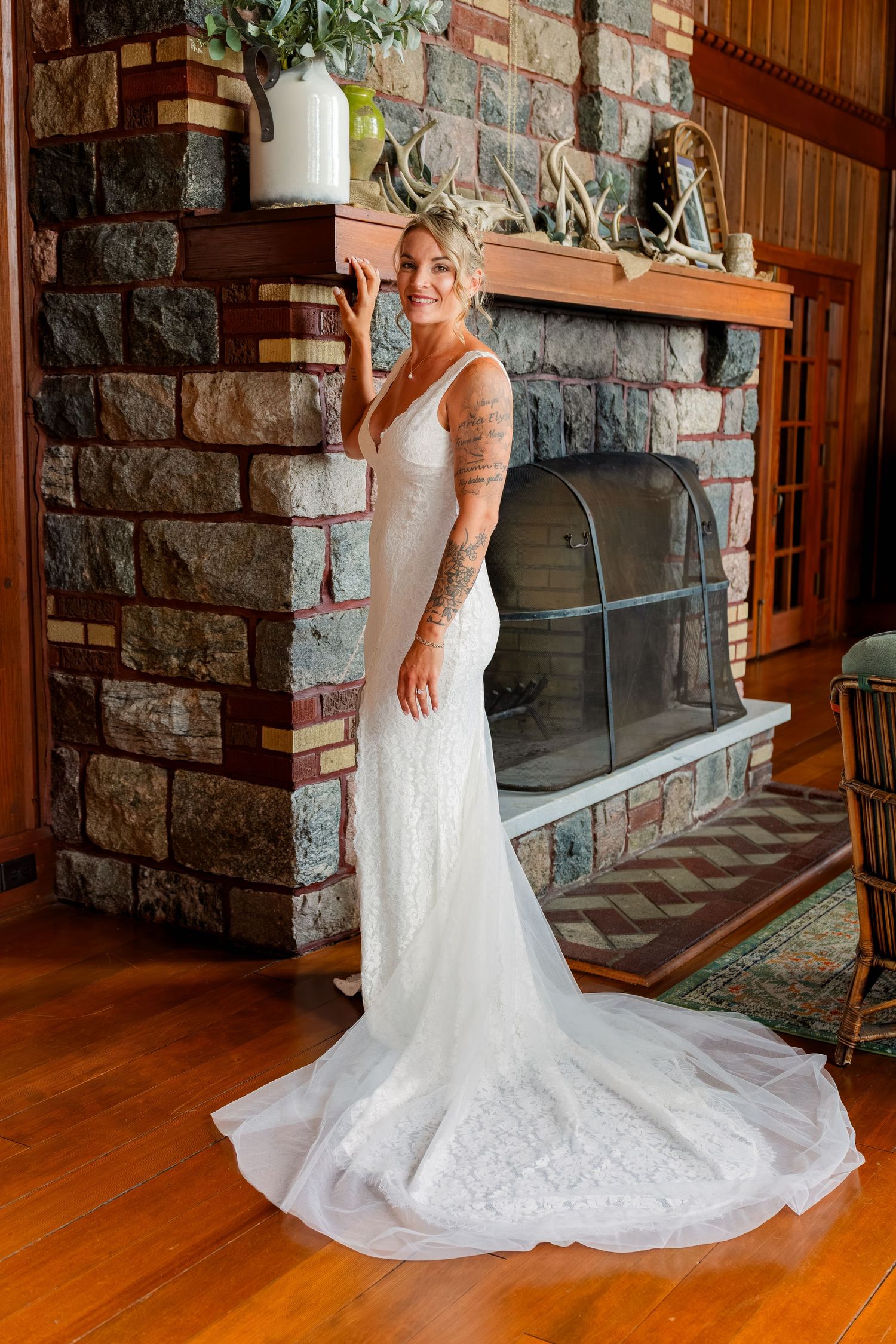 Indian Point Manor Eagle River Wisconsin Wedding