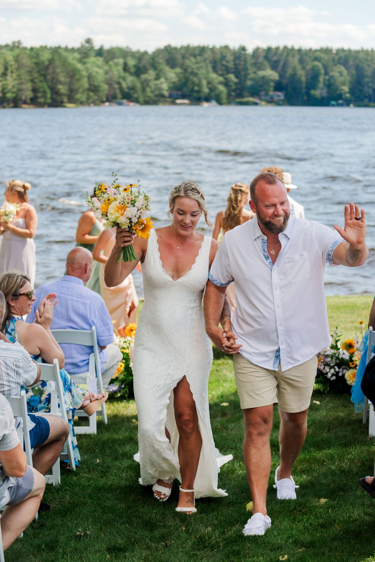 Indian Point Manor Eagle River Wisconsin Wedding