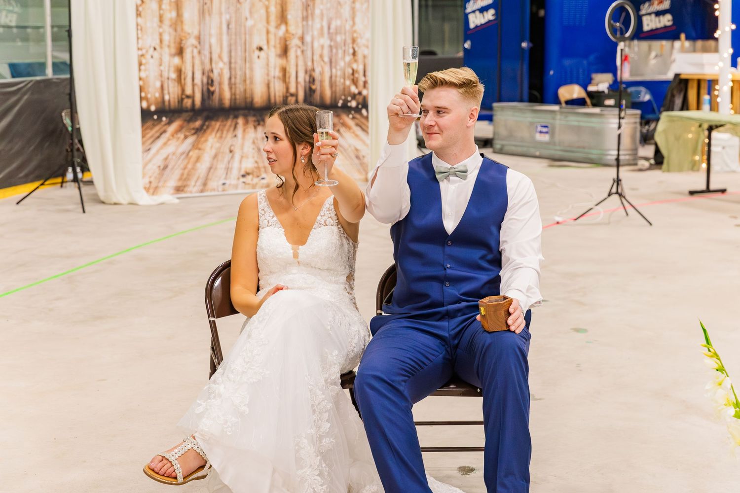 calumet coliseum wedding photographer