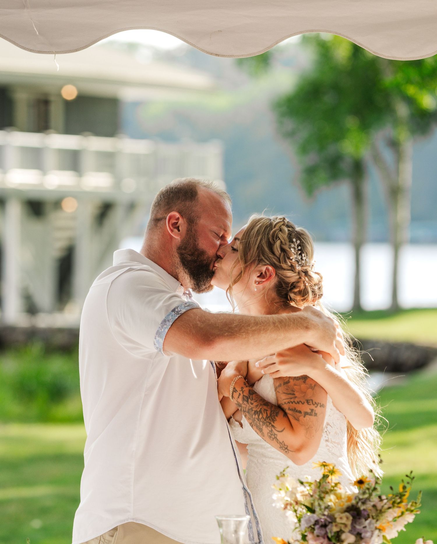 Indian Point Manor Eagle River Wisconsin Wedding