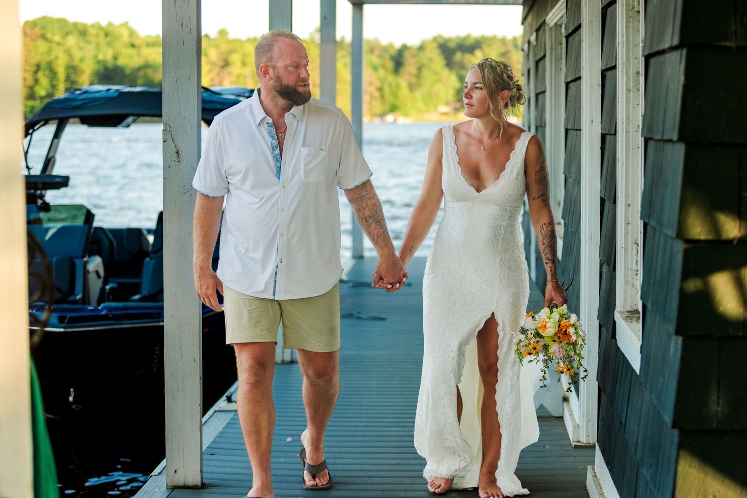 Indian Point Manor Eagle River Wisconsin Wedding