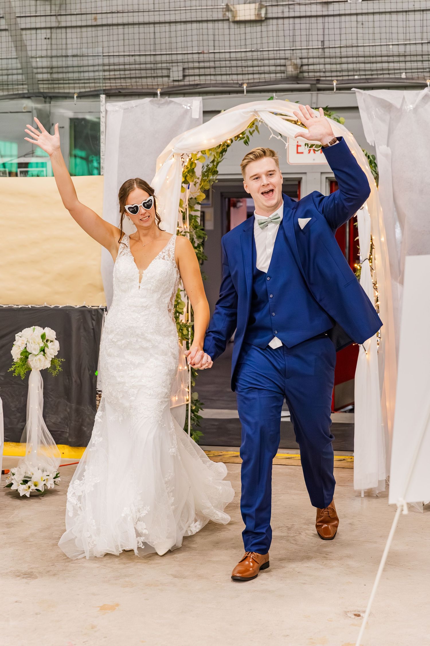 calumet coliseum wedding photographer