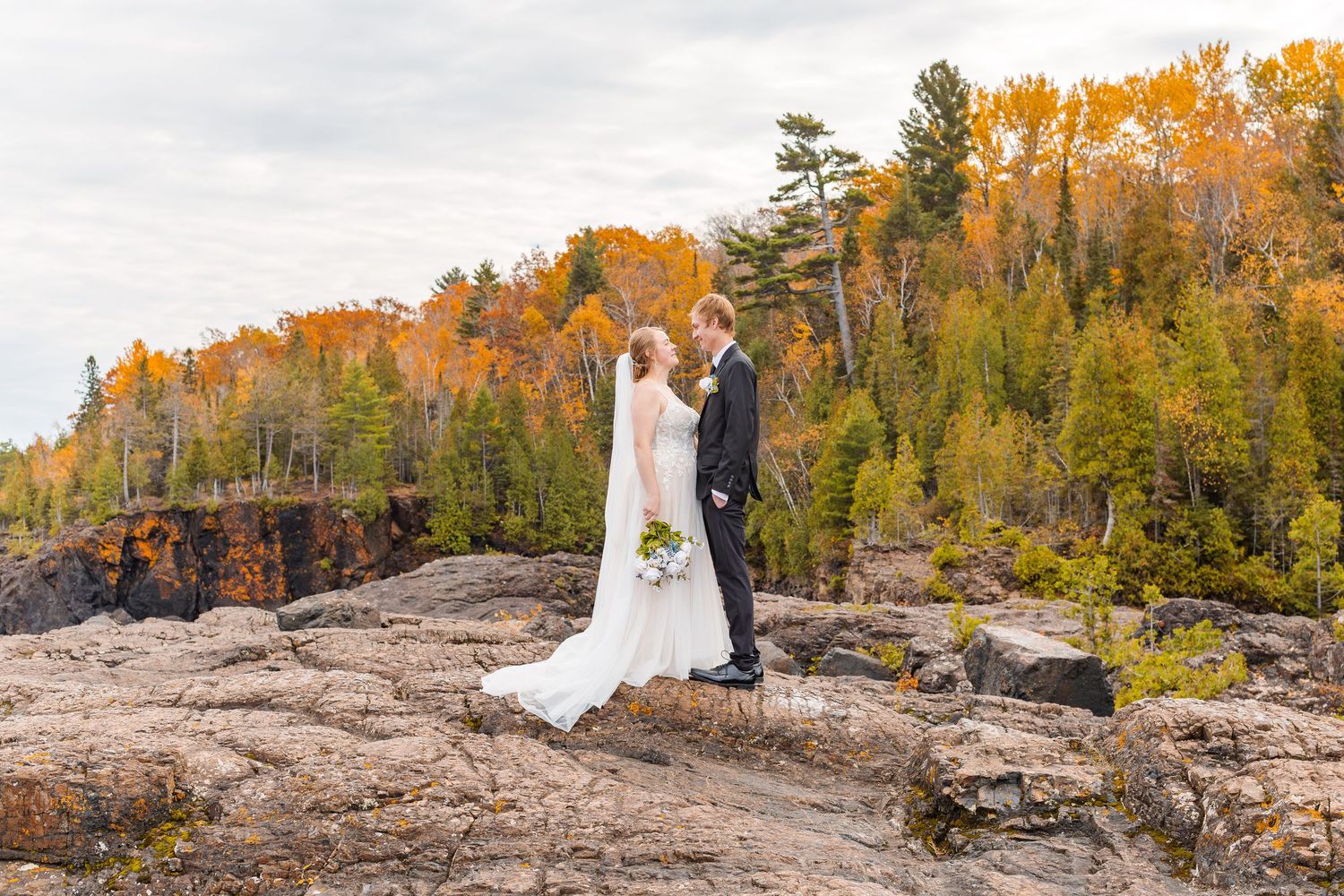 Marquette Michigan Wedding Photographer Blackrocks
