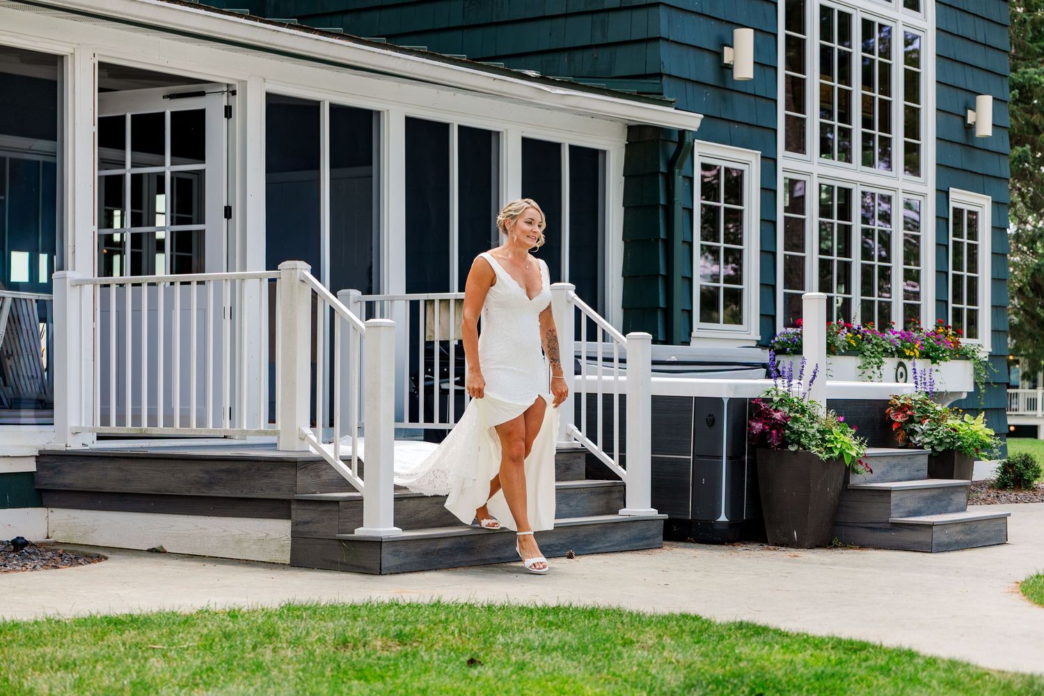 Indian Point Manor Eagle River Wisconsin Wedding