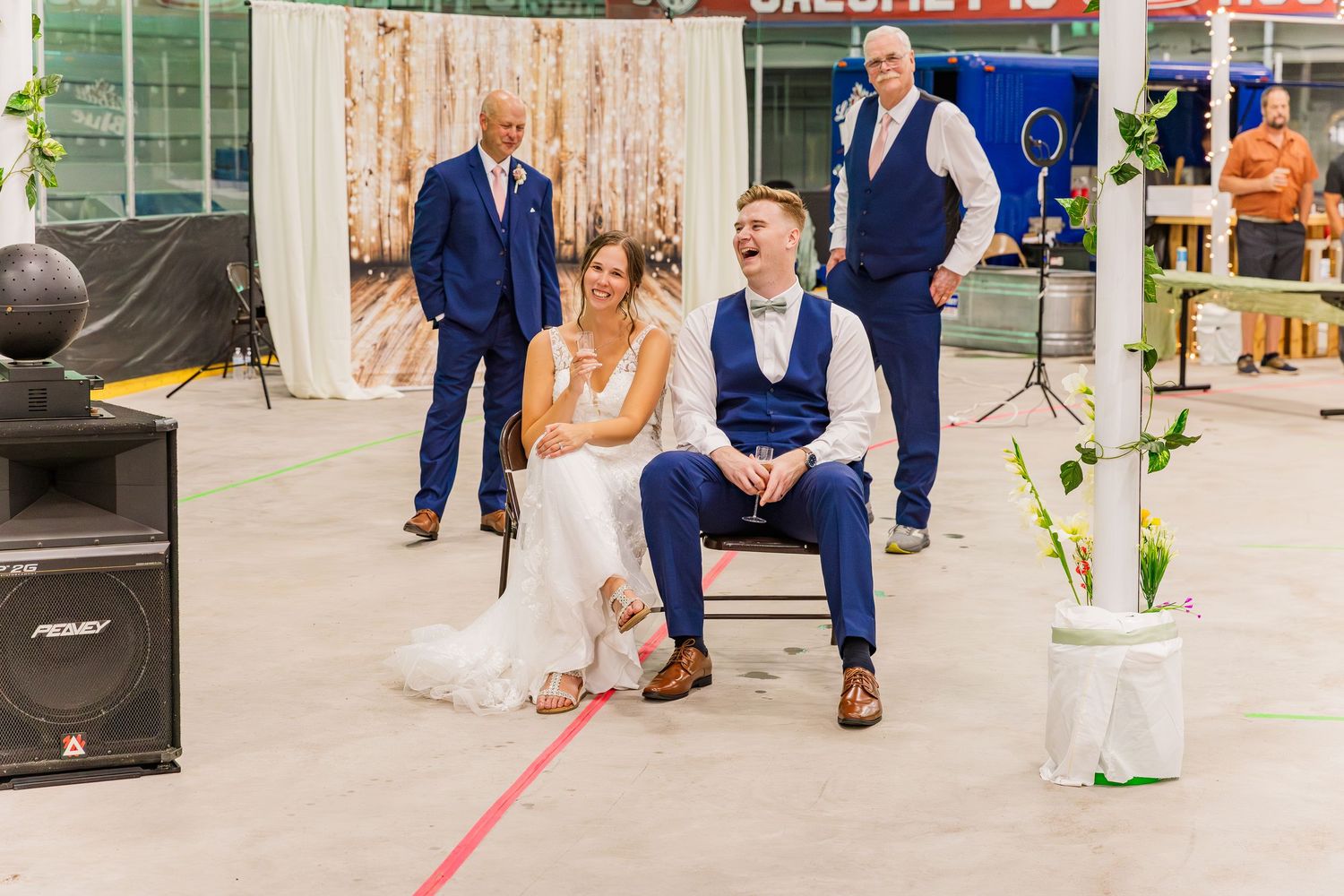 calumet coliseum wedding photographer