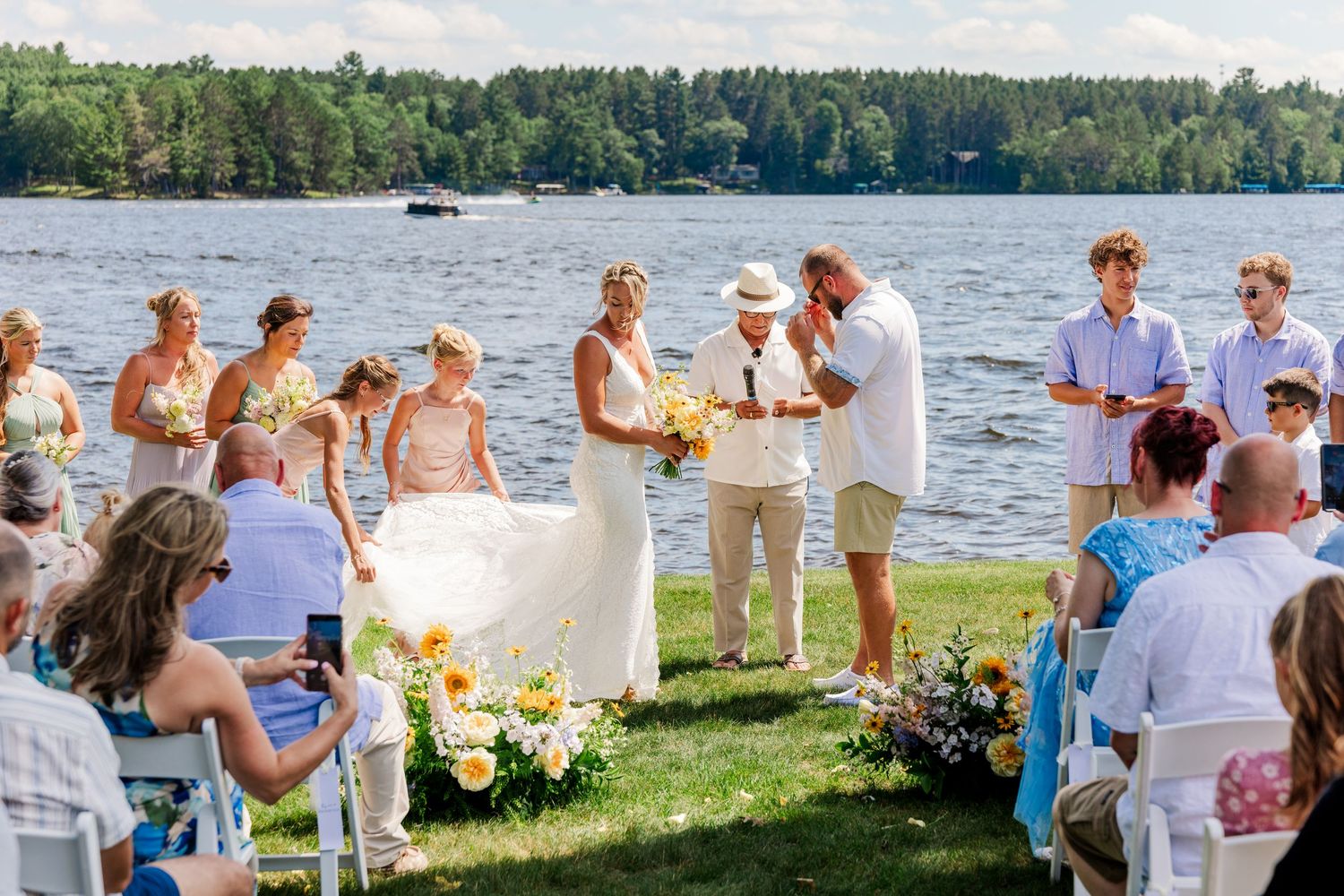 Indian Point Manor Eagle River Wisconsin Wedding