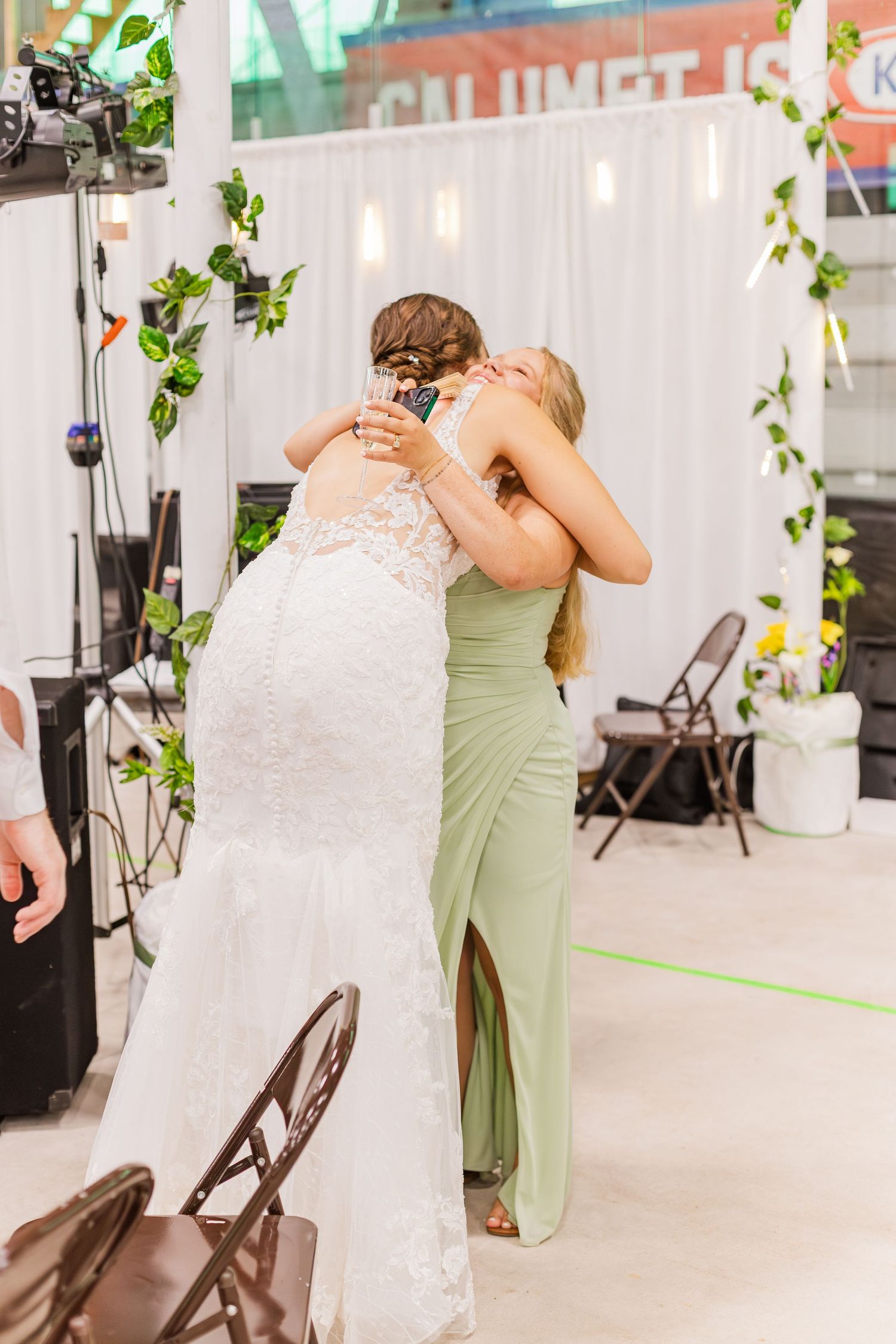 calumet coliseum wedding photographer