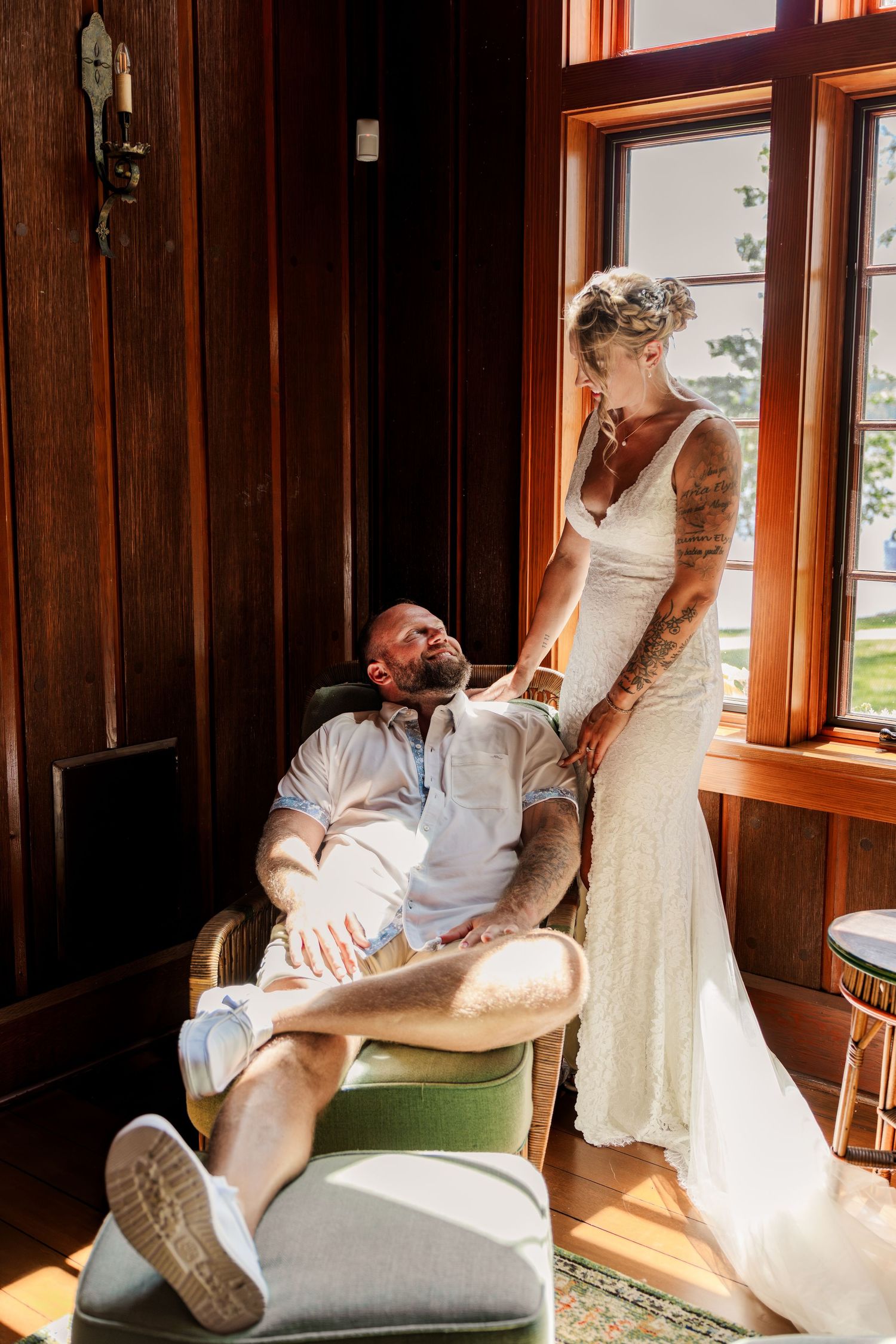 Indian Point Manor Eagle River Wisconsin Wedding