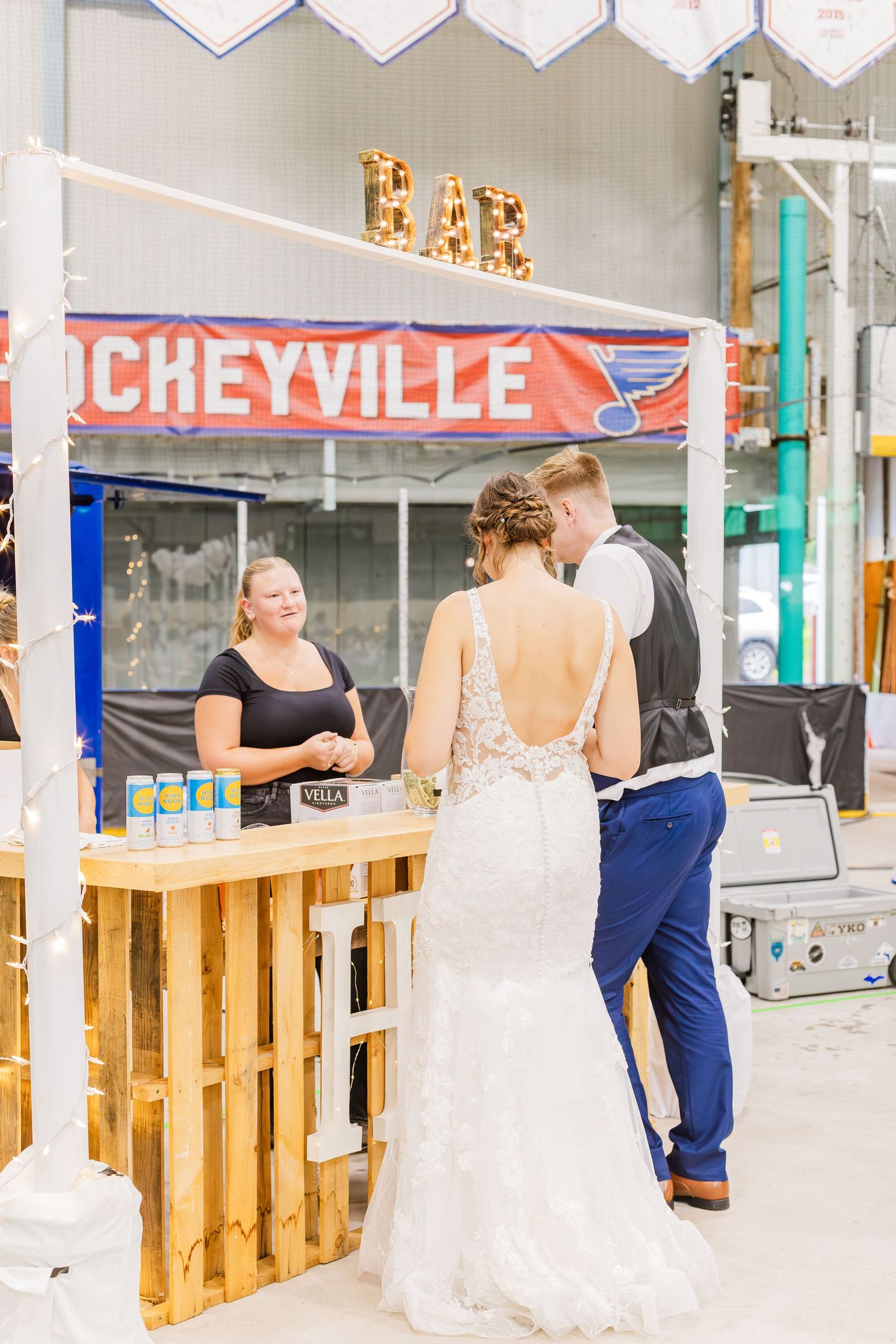 calumet coliseum wedding photographer